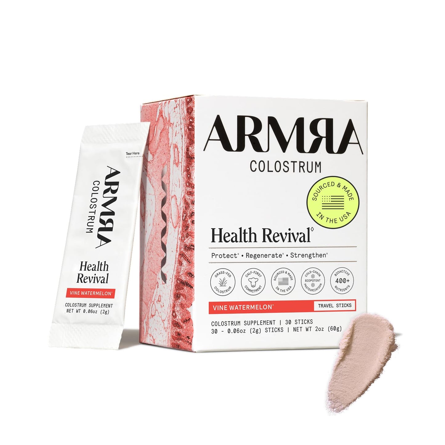 ARMRA Colostrum Powder 2-Pack 30 Servings