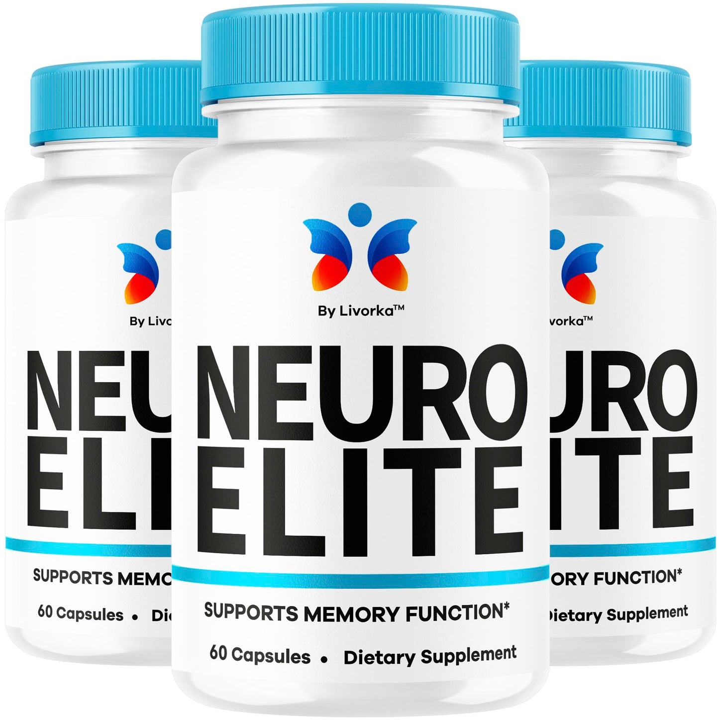 LIVORKA Neuro Elite Brain & Memory Support Capsules, 180 Capsules