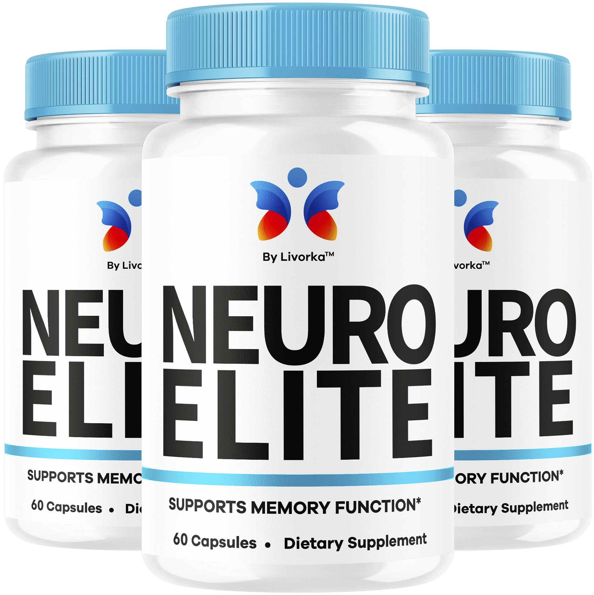 LIVORKA Neuro Elite Brain & Memory Support Capsules, 180 Capsules