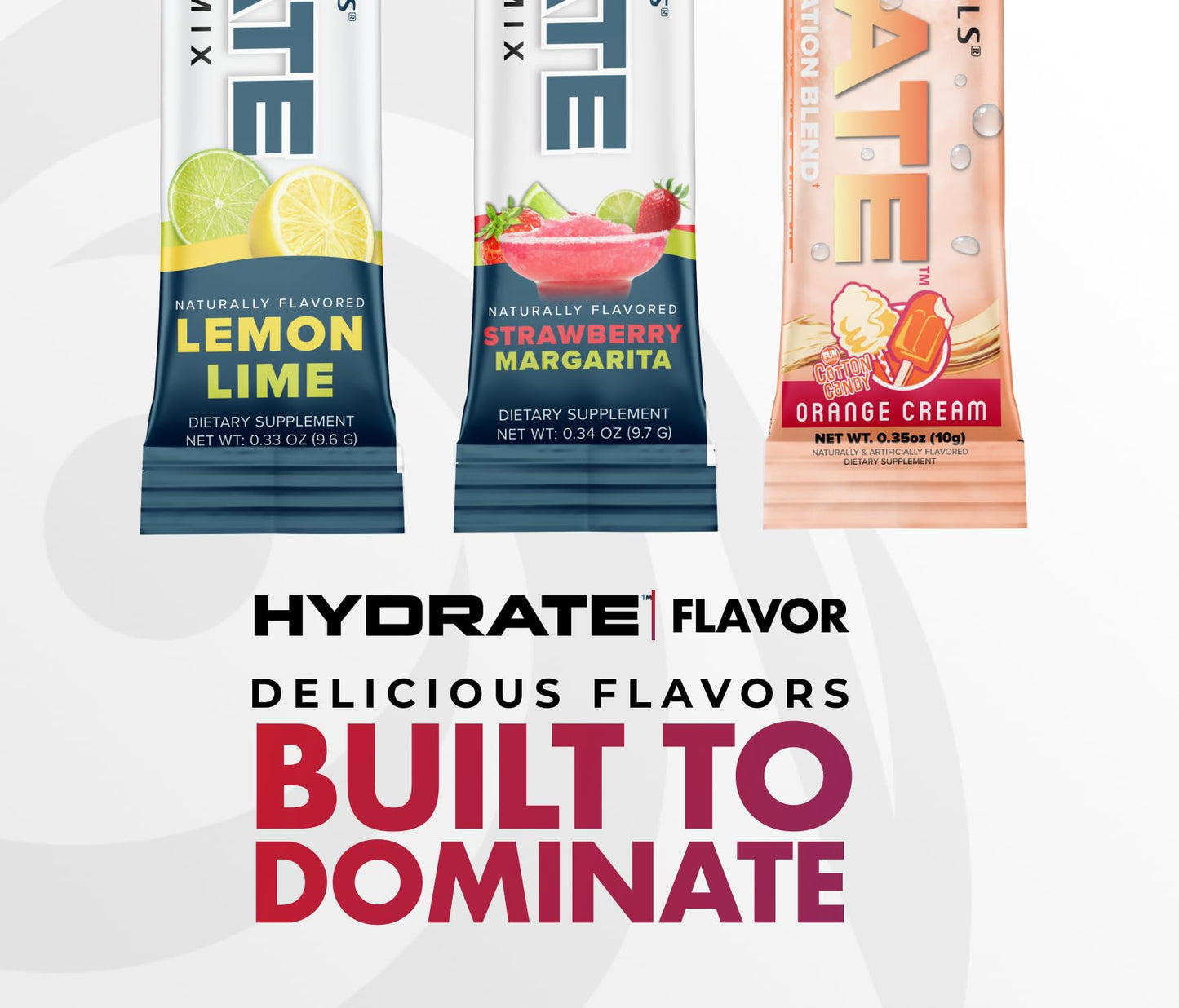 Core Nutritionals Hydrate Electrolyte Mix Powder Fun Sweets Cherry Berry 8 oz