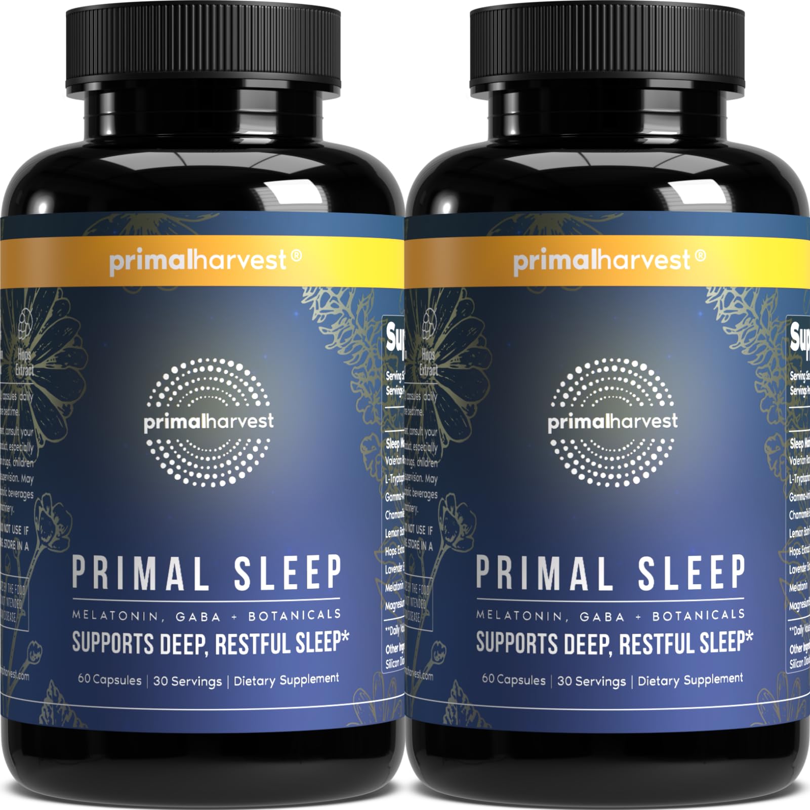 Primal Harvest Sleep Daily Supplement Capsule 120 Count