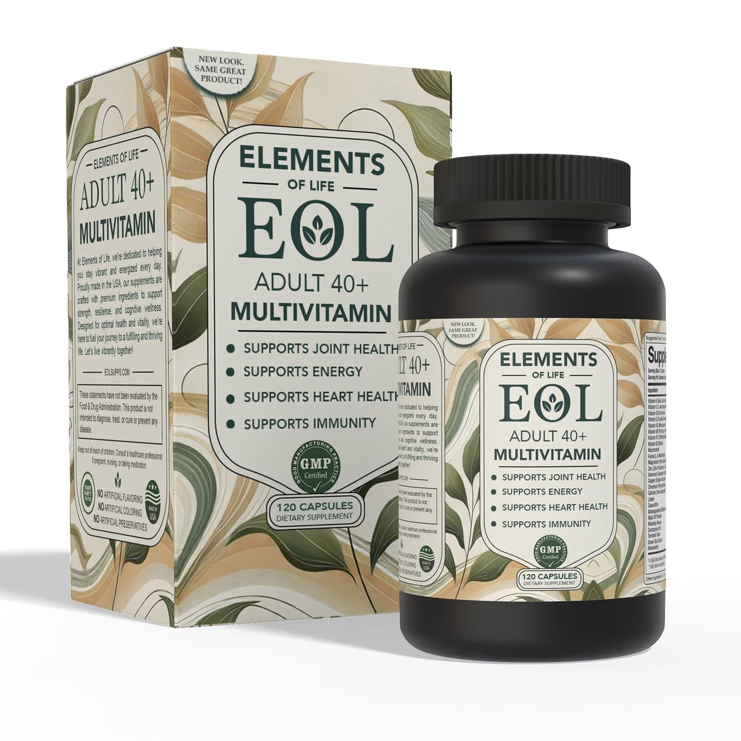 Elements of LIfe 40 Plus Multivitamin for Women & Men Capsule 120