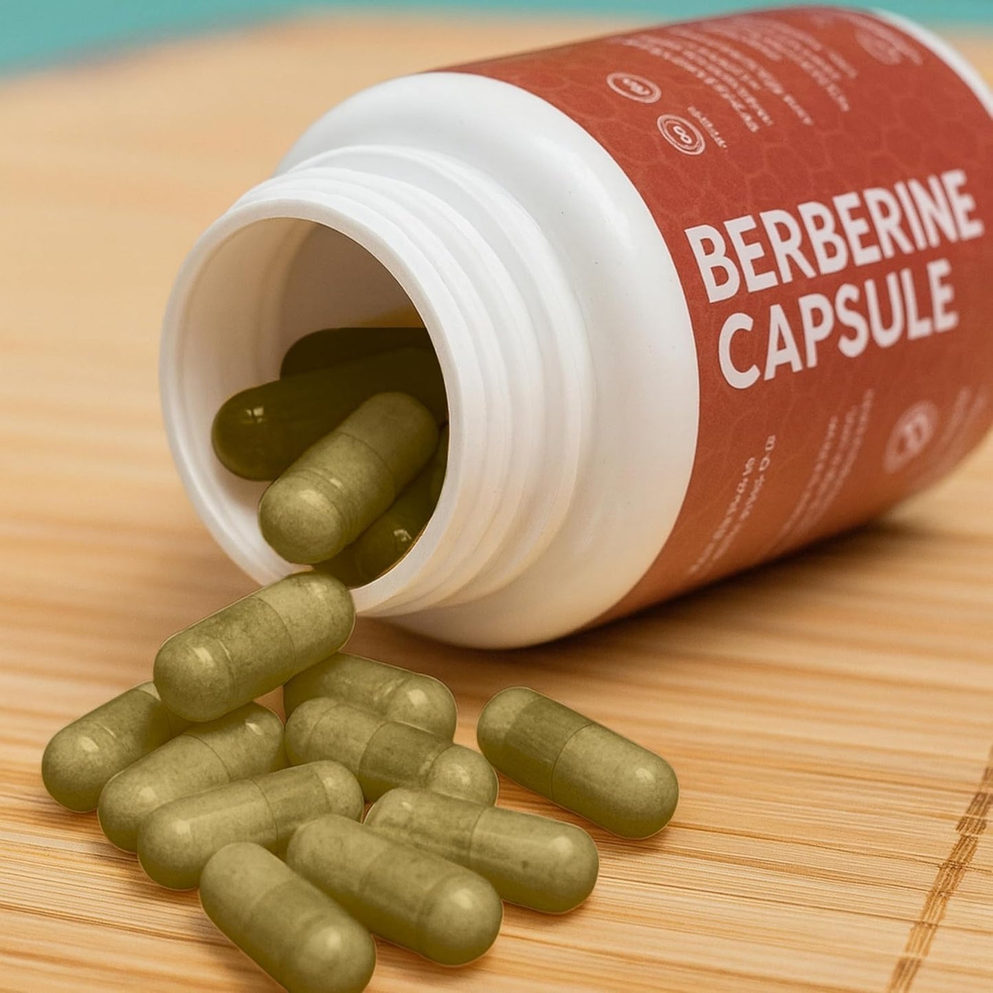 AIKOURA HERBS Berberine Complex 1350mg, 60 Veg Capsules