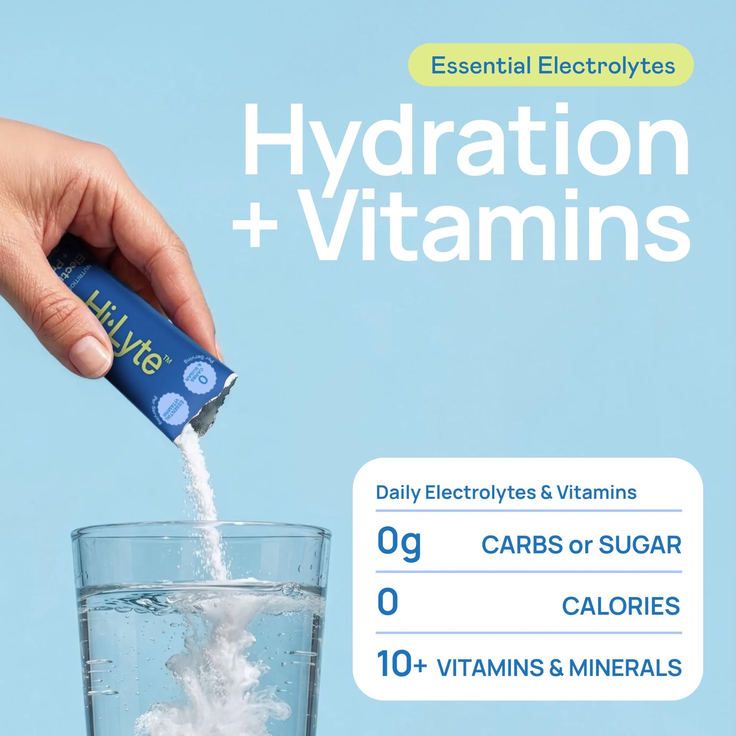 Hi-Lyte Daily Essentials Electrolytes Powder 2.08 oz