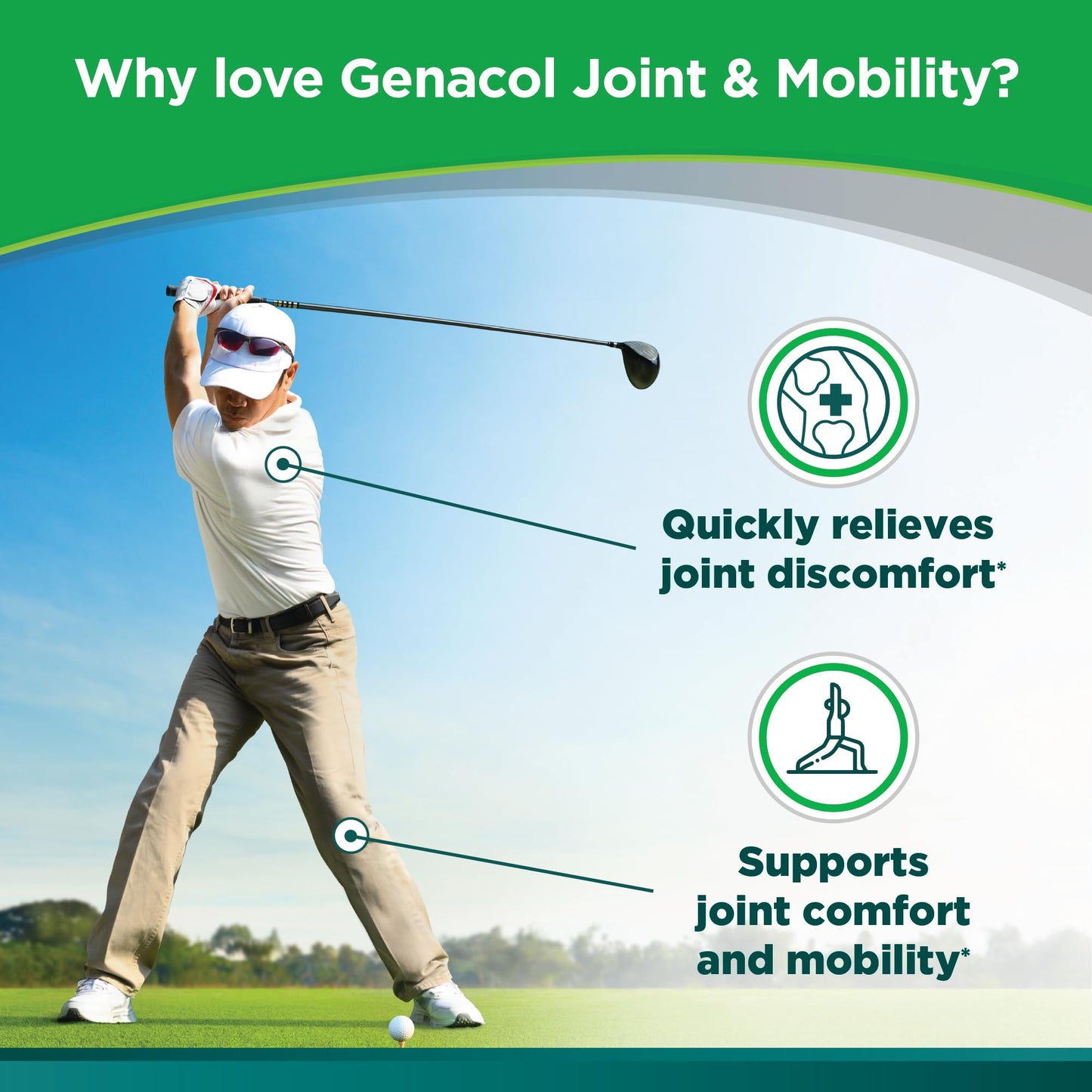Genacol Joint & Mobility – Eggshell Membrane & Collagen Capsule, 90 Count