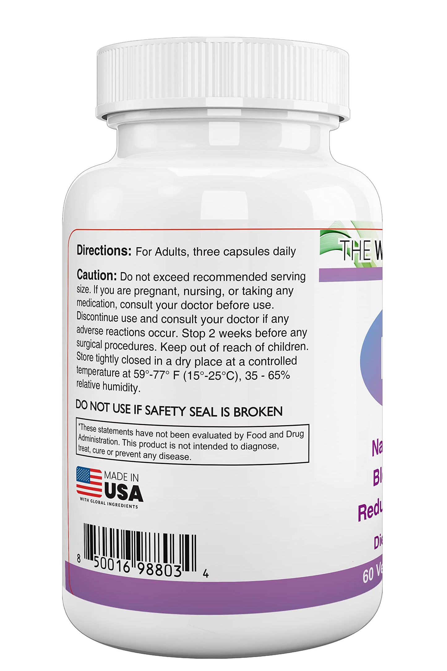 Spectra Vitamins Relax - Support Supplement, 60 Capsules