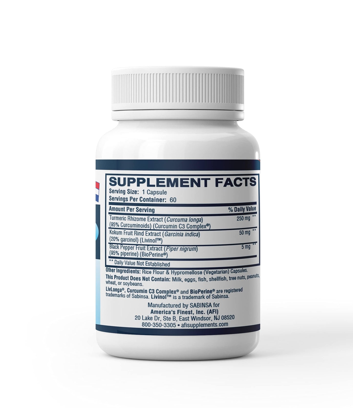 AFI AMERICA's FINEST INC LivLonga Liver Support Supplement 60 Capsules