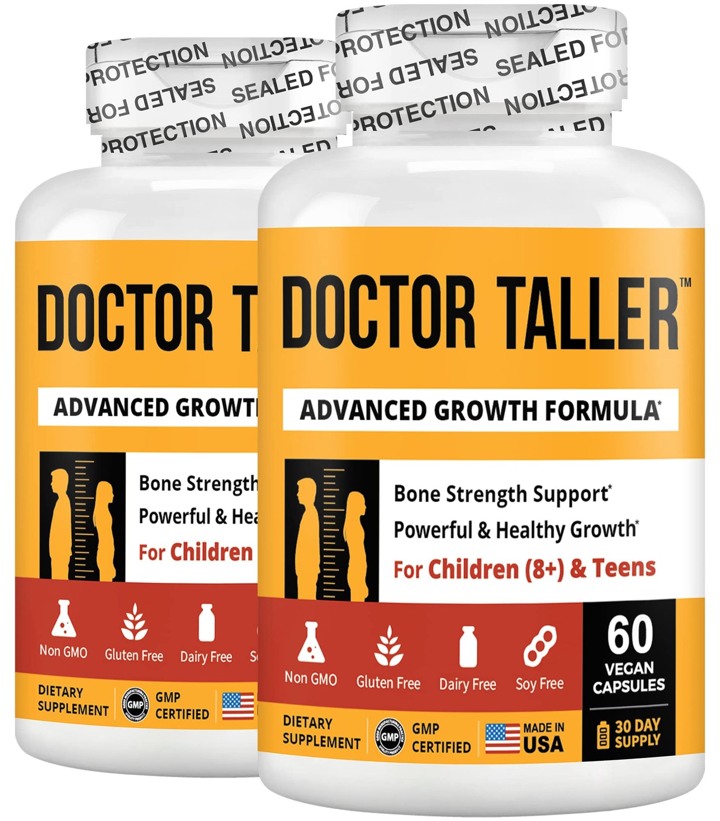 NuBest Doctor Taller Premium Formula for Bone Strength Capsules, 120 Count