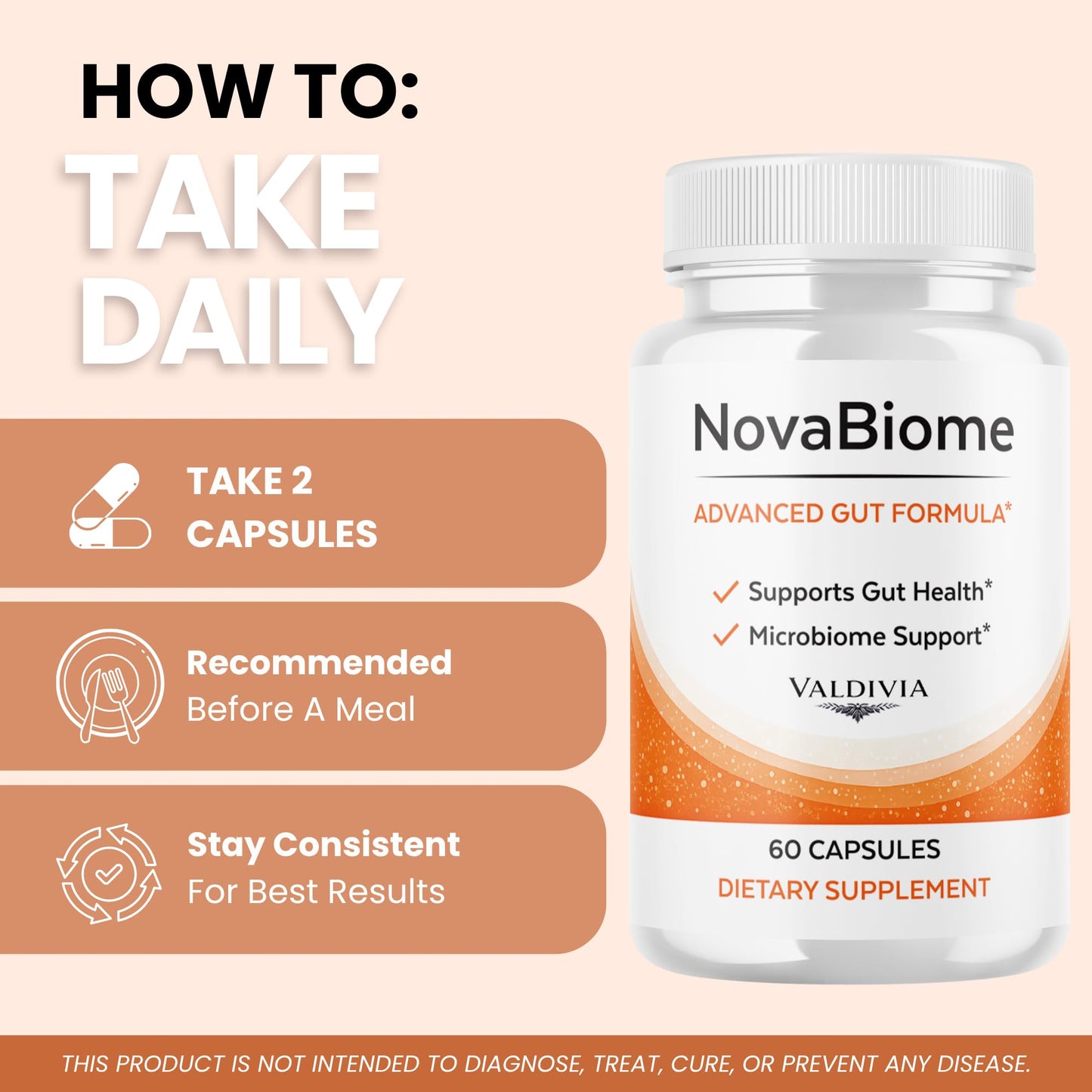 Valdivia NovaBiome Capsules, 120 Capsules