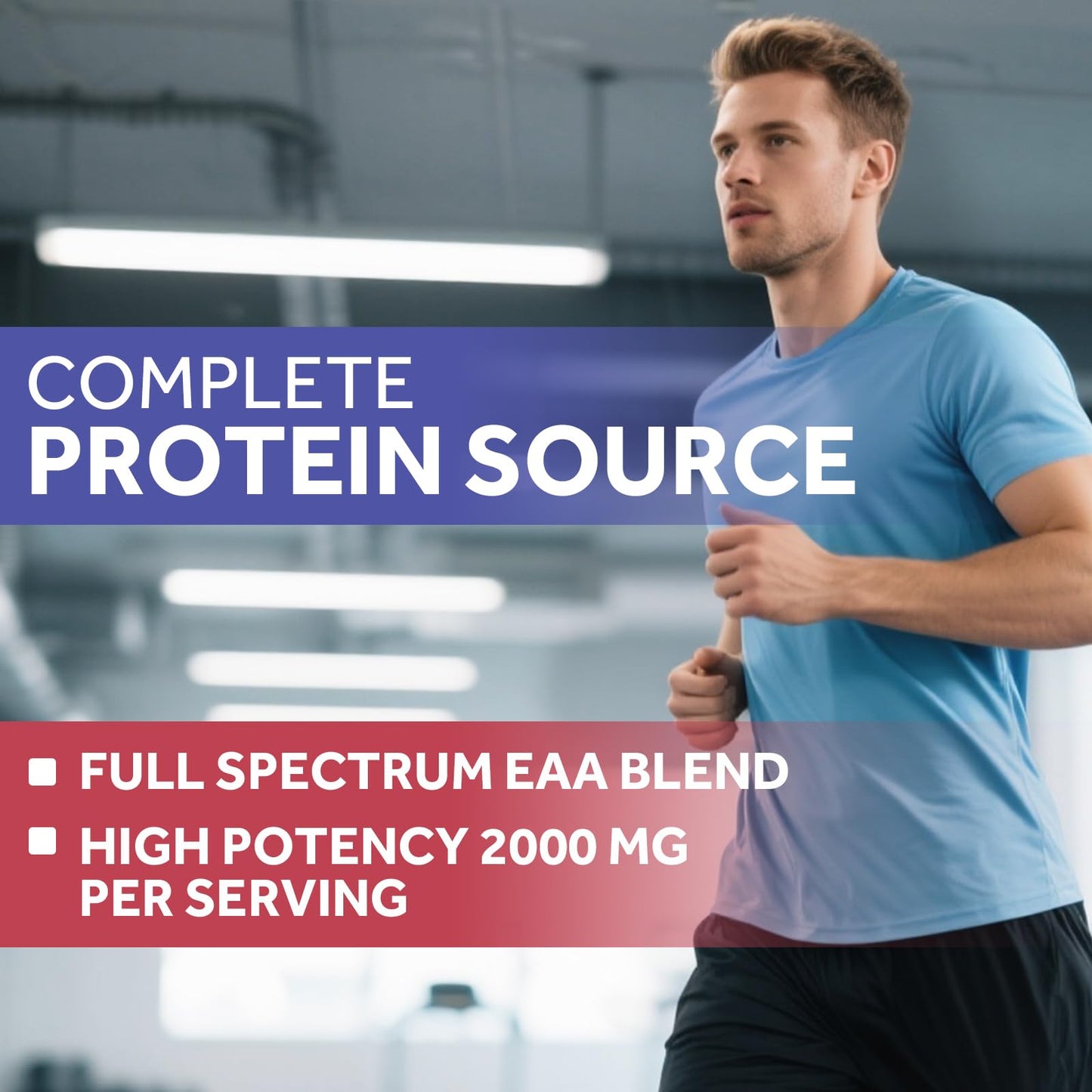 Doctor's Recipes Essential Amino Acids Supplement, All 9 Essential Amino Acids (EAA), BCAA 2:1:1, 240 Capsules