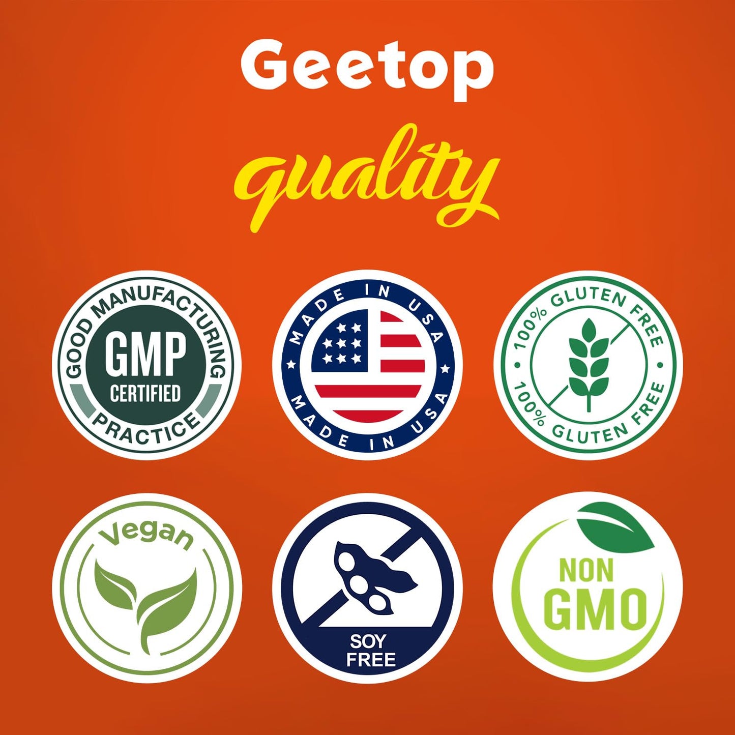 Geetop Selenium 200mcg Thyroid Support Supplement for Women and Men Vegan Capsules 100 Count