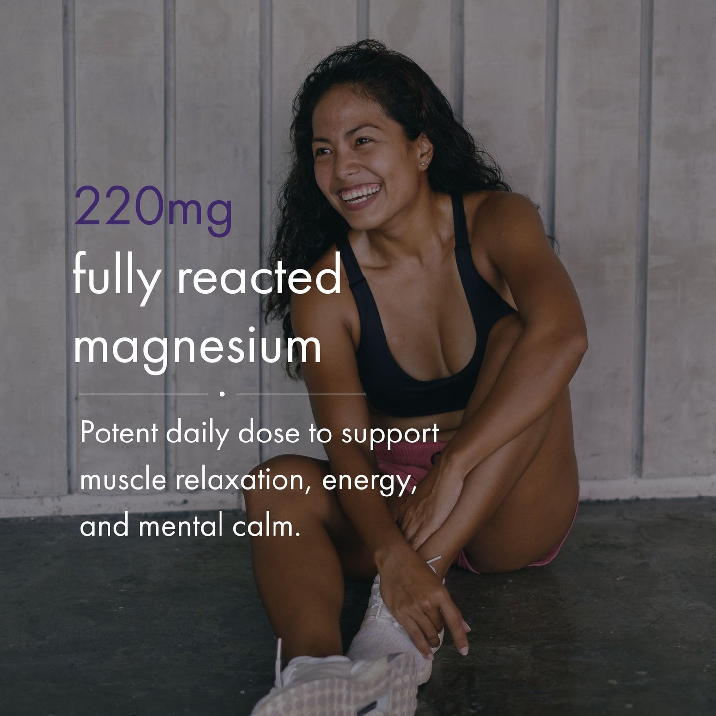 NAOMI Magnesium Glycinate 220mg Capsule, 90 Count
