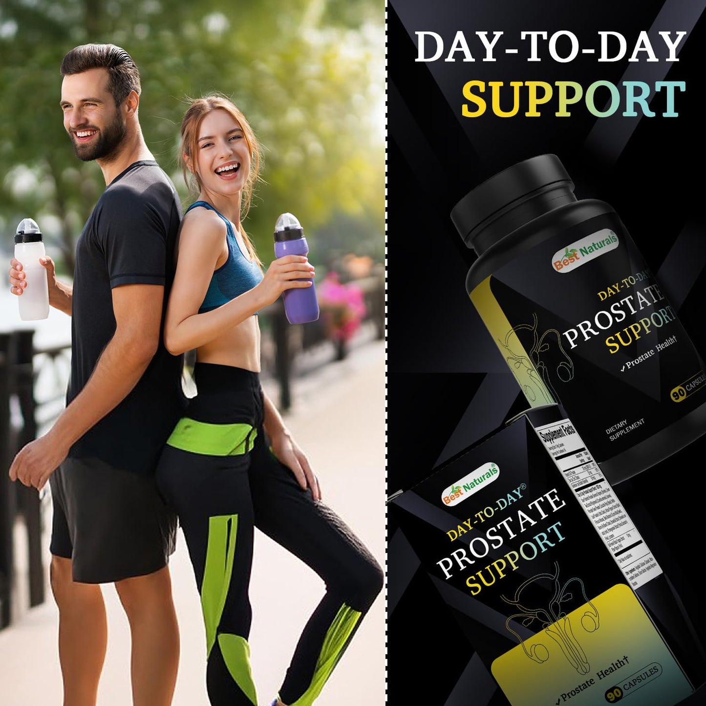 Best Naturals Day-to-Day Prostate Support Capsule 90 Count