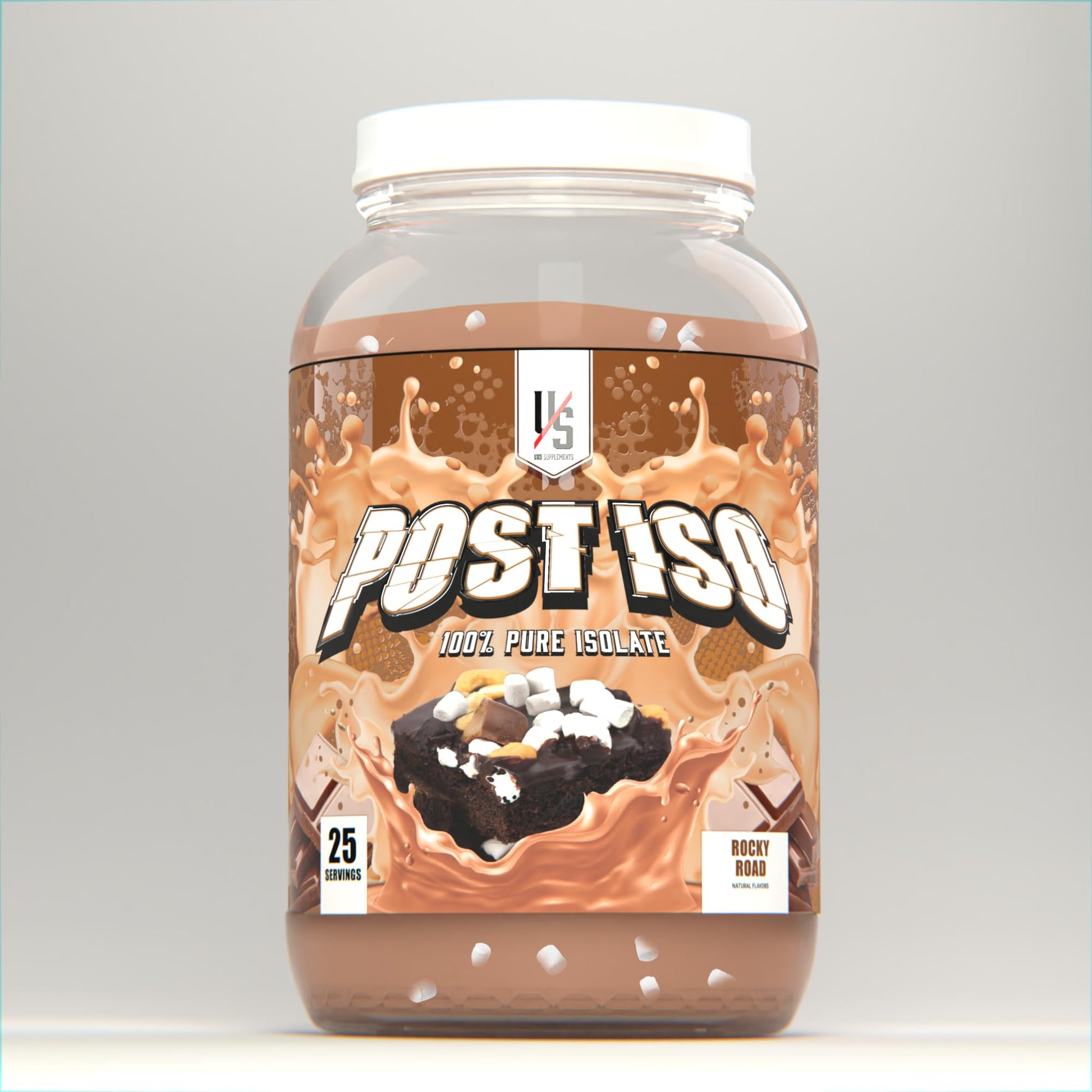 UXO Supplements Post ISO 100% Protein Isolate Powder, 32 Servings