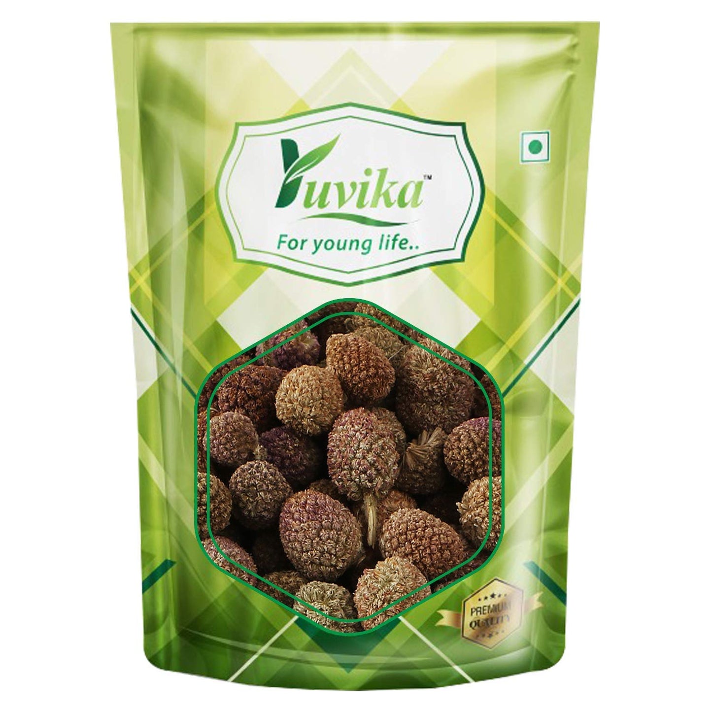 Yuvika Herbs Gorakhmundi - Sphaeranthus Indicus - East Indian Globe Thistle Powder 14.1096