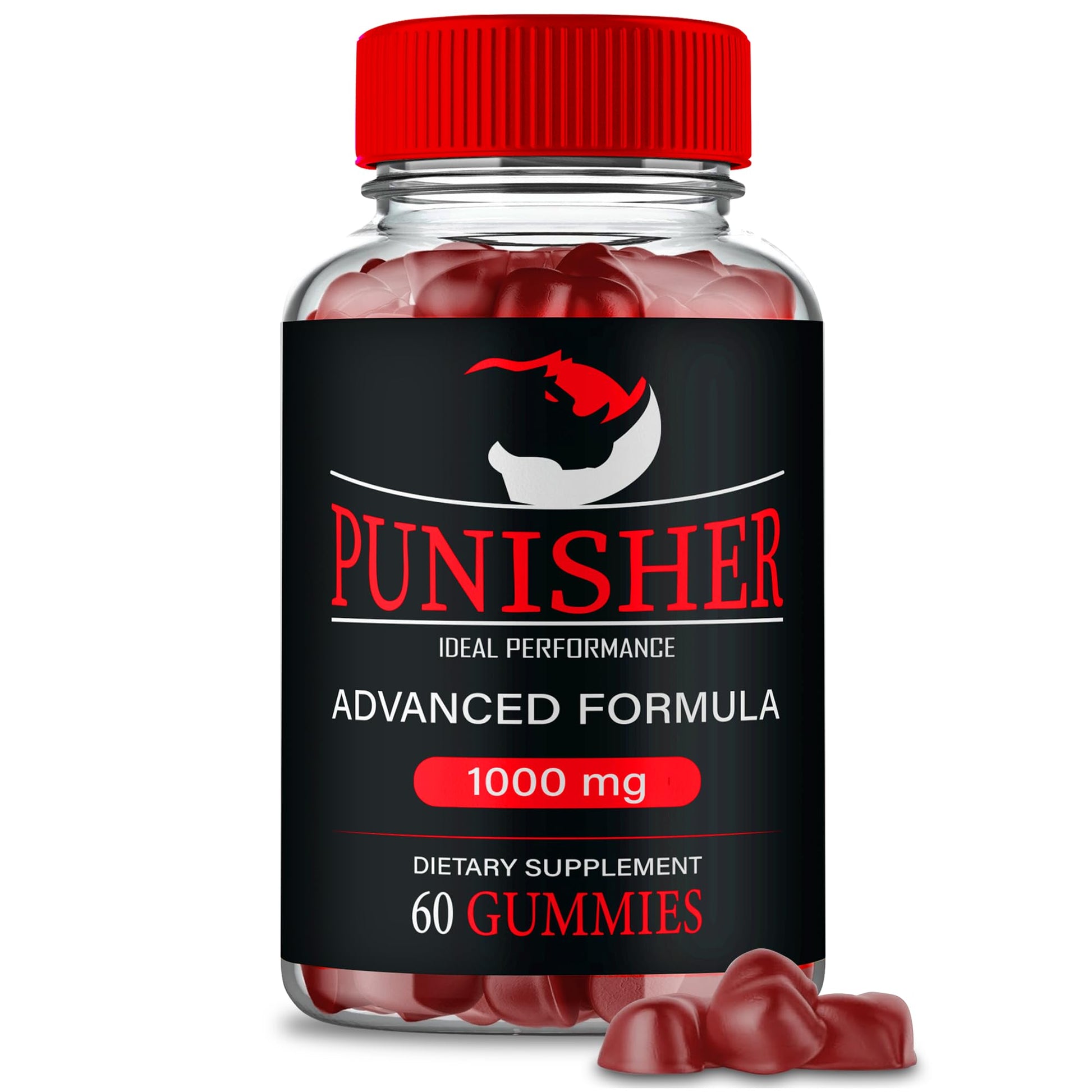 IDEAL PERFORMANCE Punisher Gummies Gummy, 60 Count