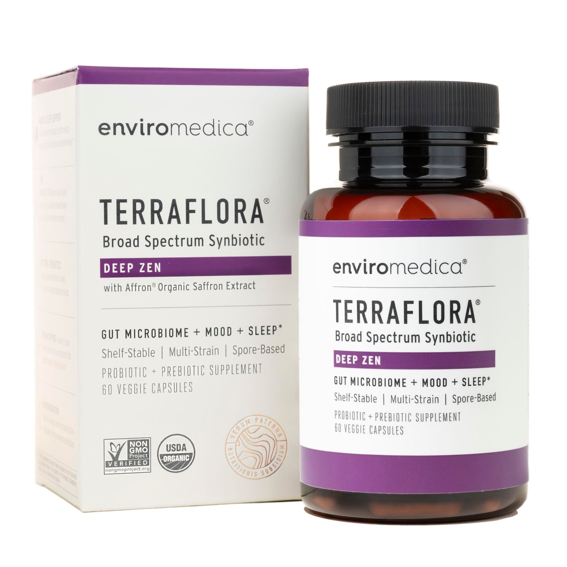 Enviromedica Terraflora Deep Zen Synbiotic 60 Capsules