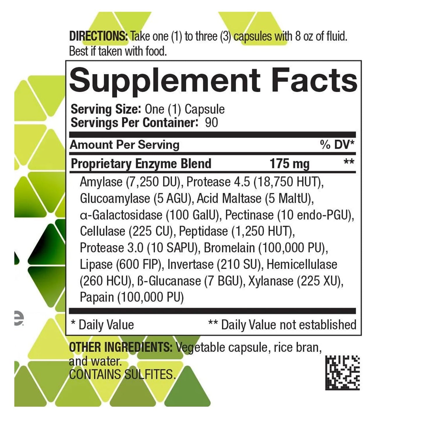 4Life Digest4Life Digestive Enzymes Gut Support Supplement Capsules, 90 Capsules