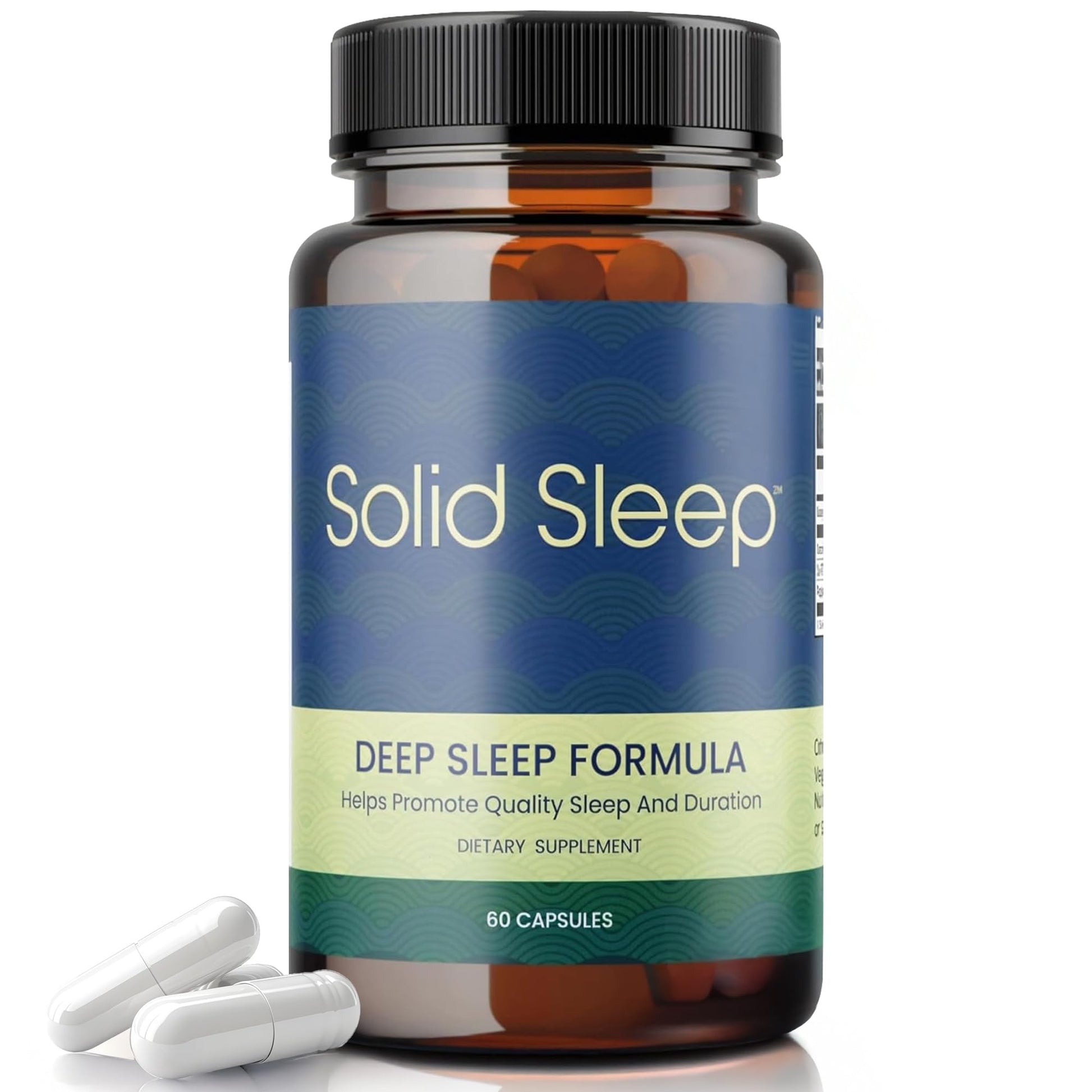 Solid Sleep Deep Sleep Formula Capsules 60 Count