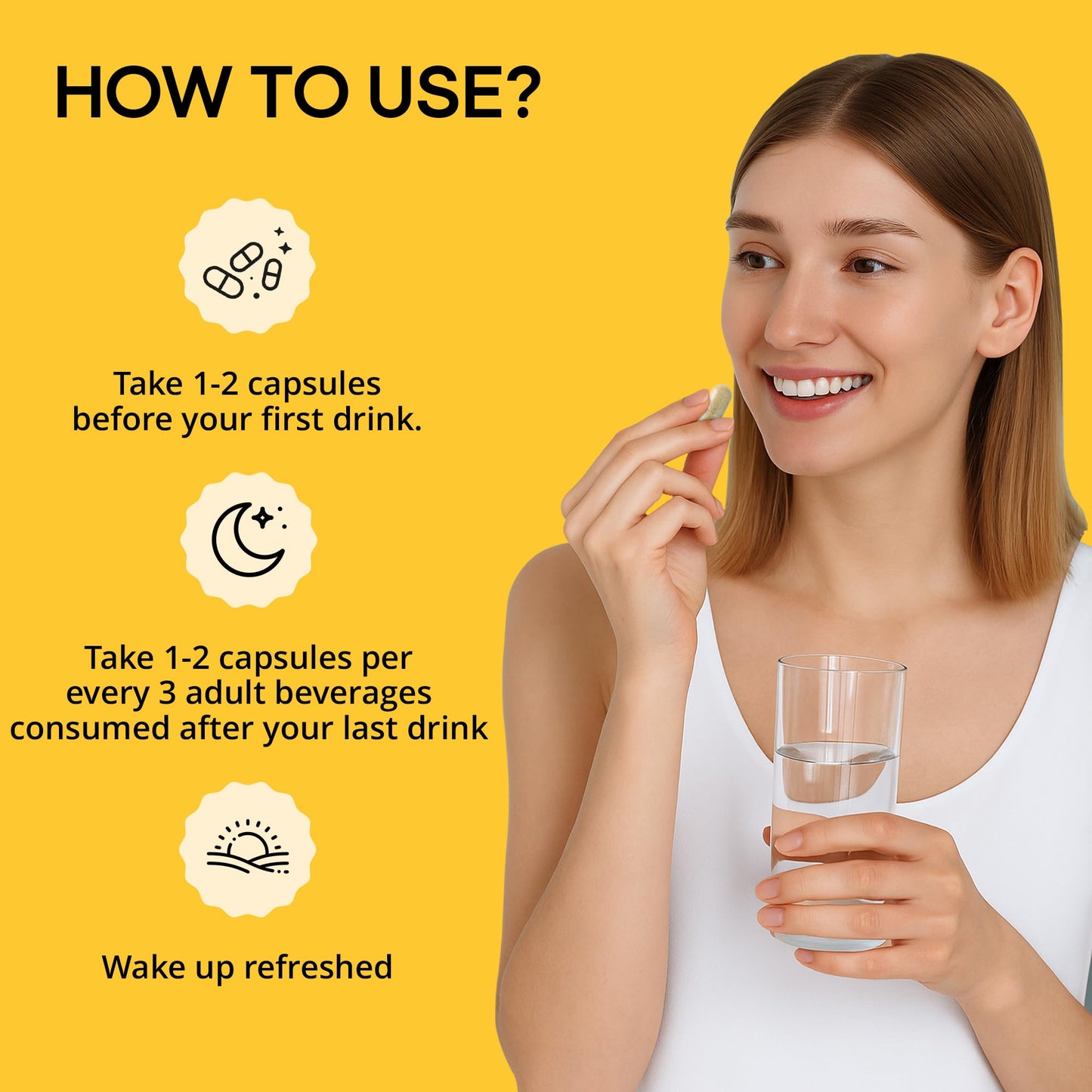drinkwel WELESSENTIALS DHM with NAC 650mg x 60 Capsules
