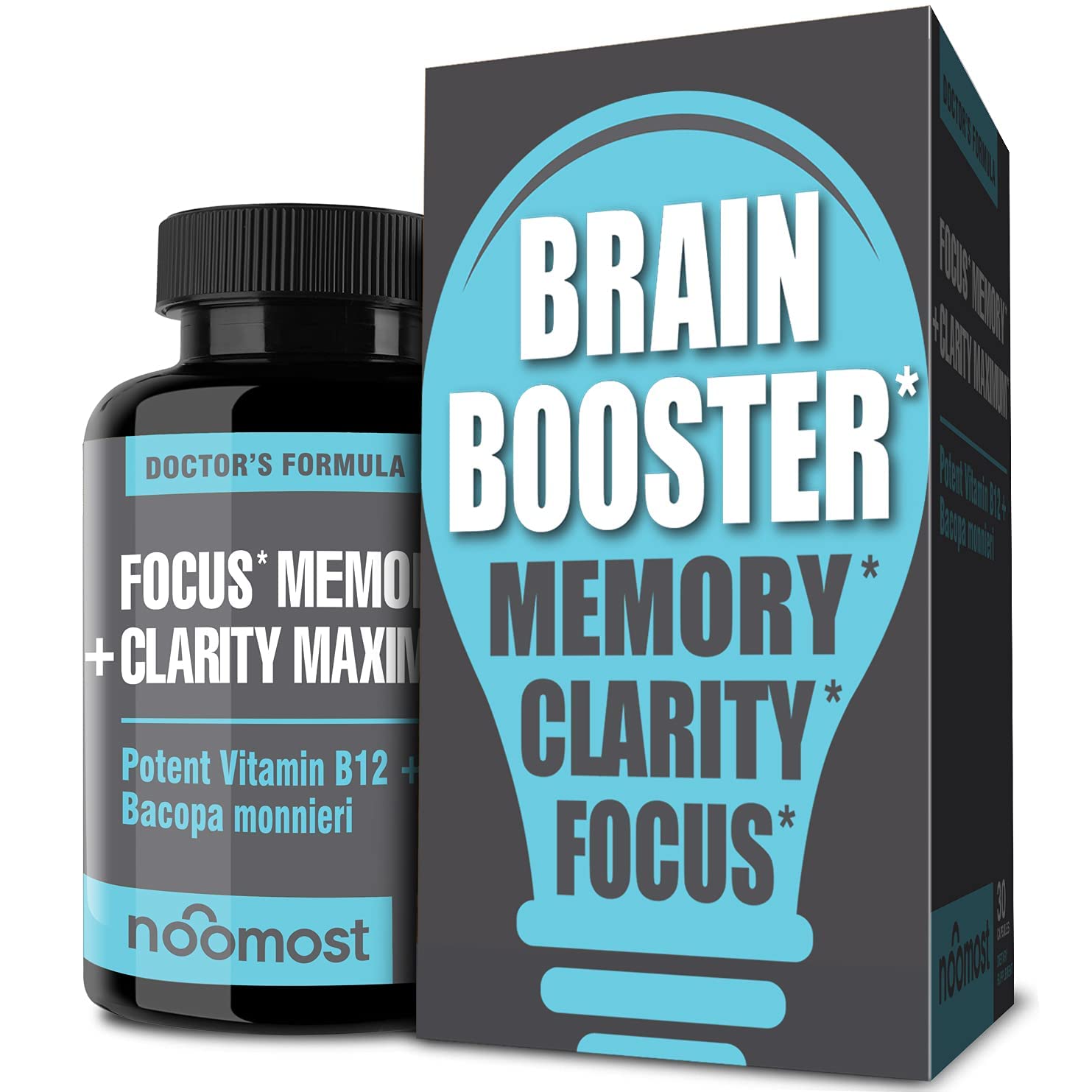 NooMost Brain Booster Supplement Capsule, 30 Count