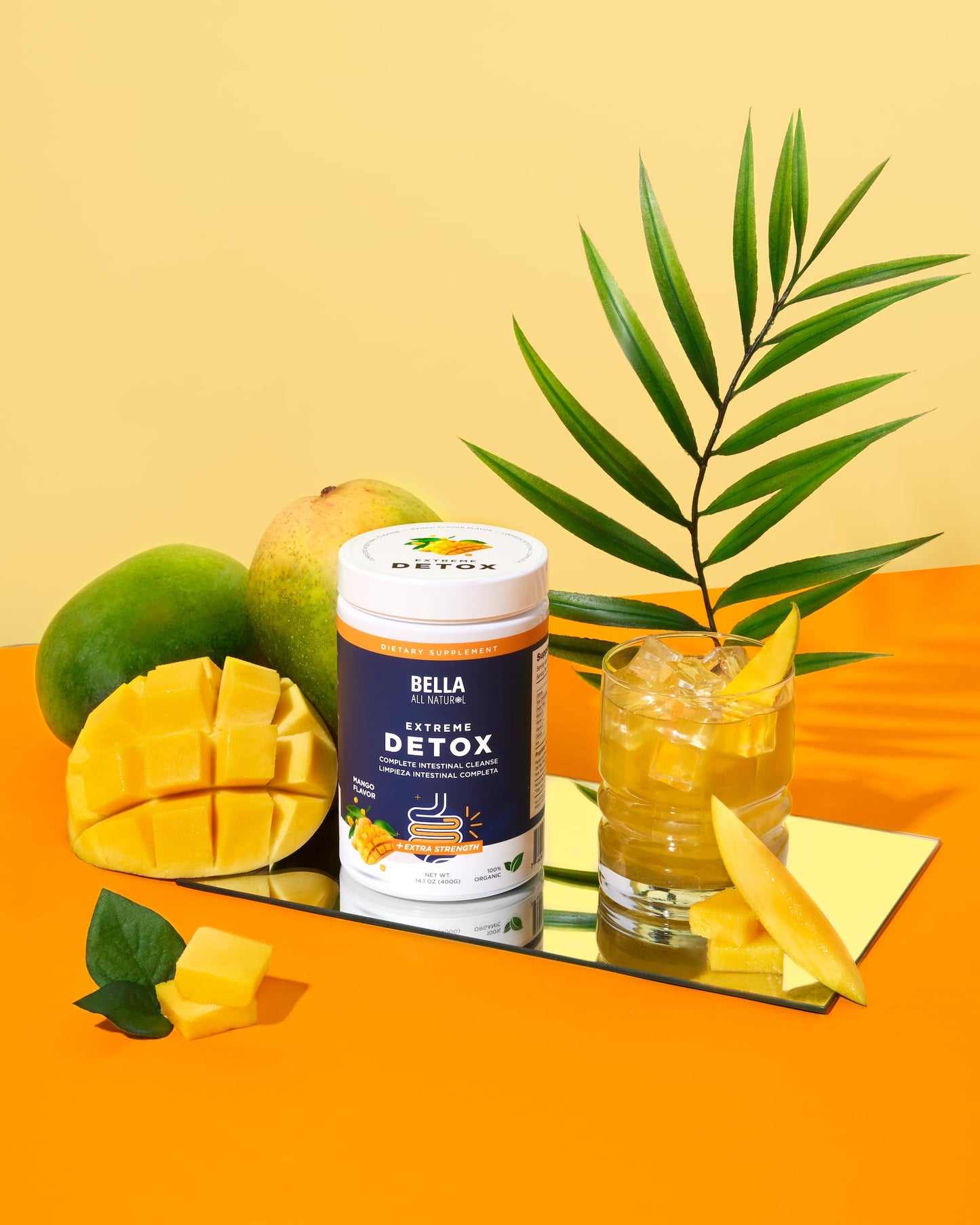 Bella All Natural Extreme Detox Mango Powder 14.1 oz