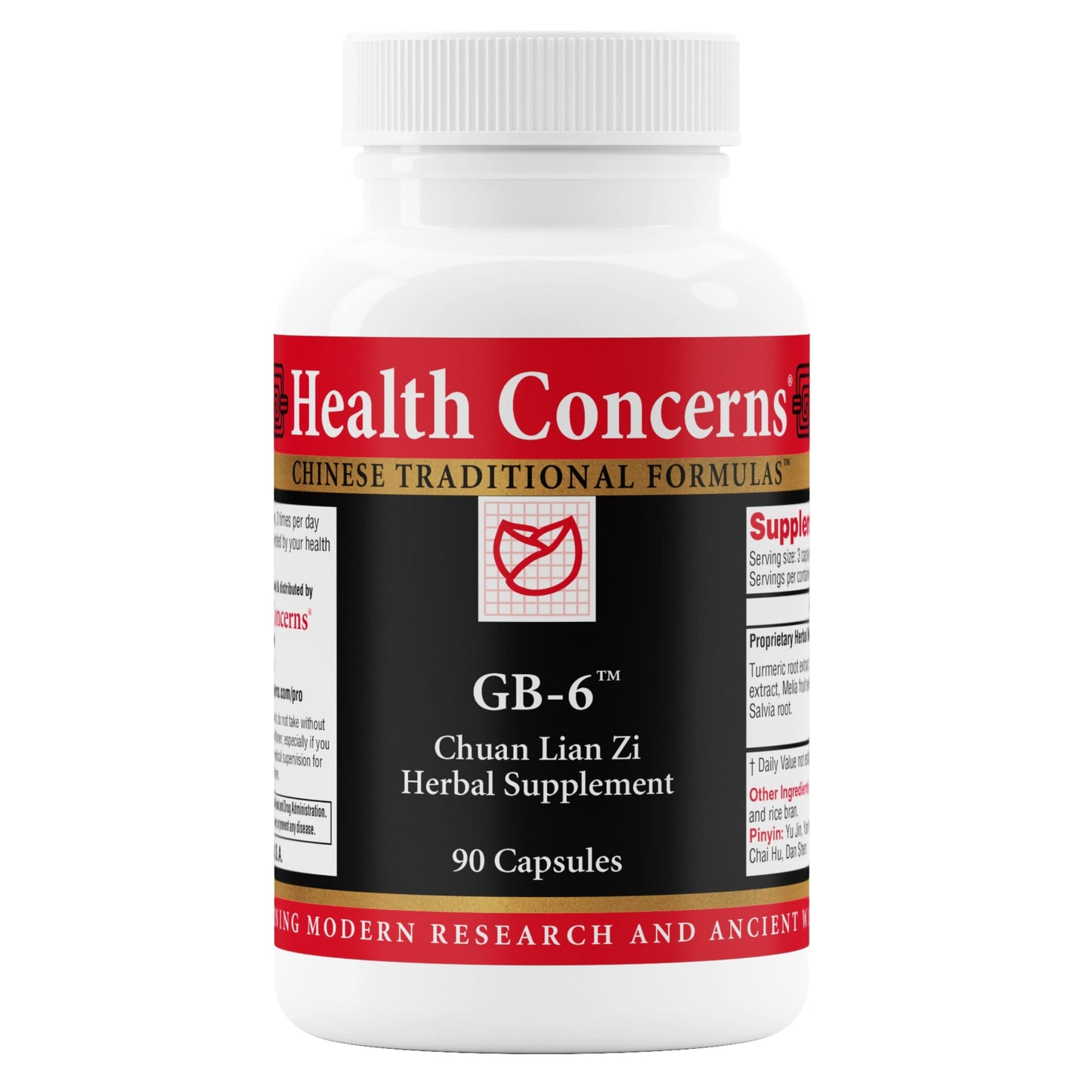 Health Concerns GB-6 Gallbladder Support Capsules, 90 Count