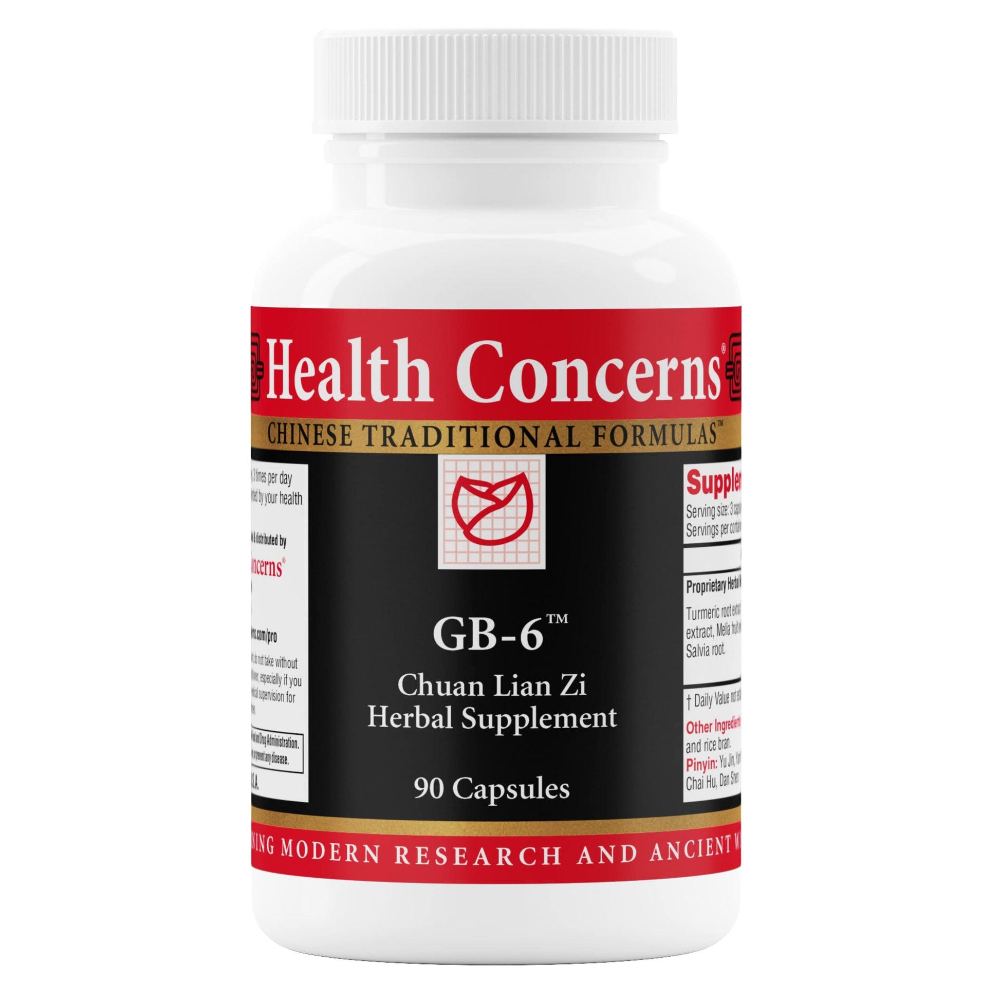 Health Concerns GB-6 Gallbladder Support Capsules, 90 Count