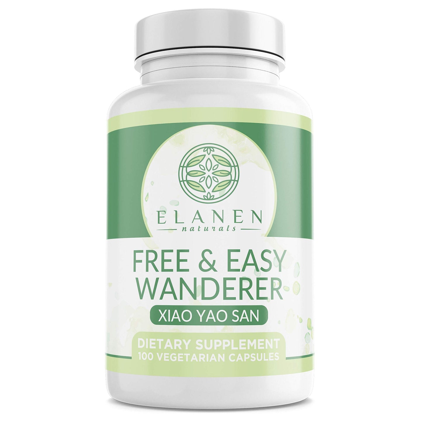 Elanen Naturals Xiao Yao San Free and Easy Wanderer Xiao Yao Wan Xiao Yao Pian Capsules 100 Count