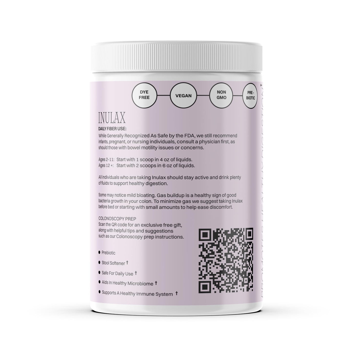Inulax Psyllium Powder 13.5 Ounce