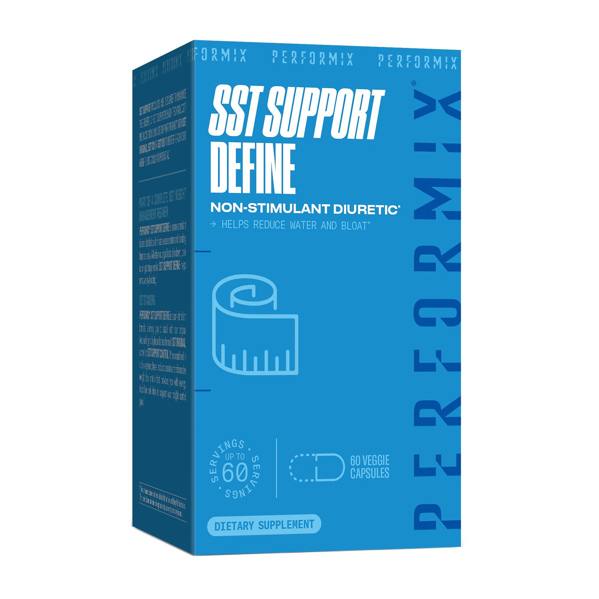 PERFORMIX SST Support Define Non-Simulant Diuretic Capsule, 60 Count