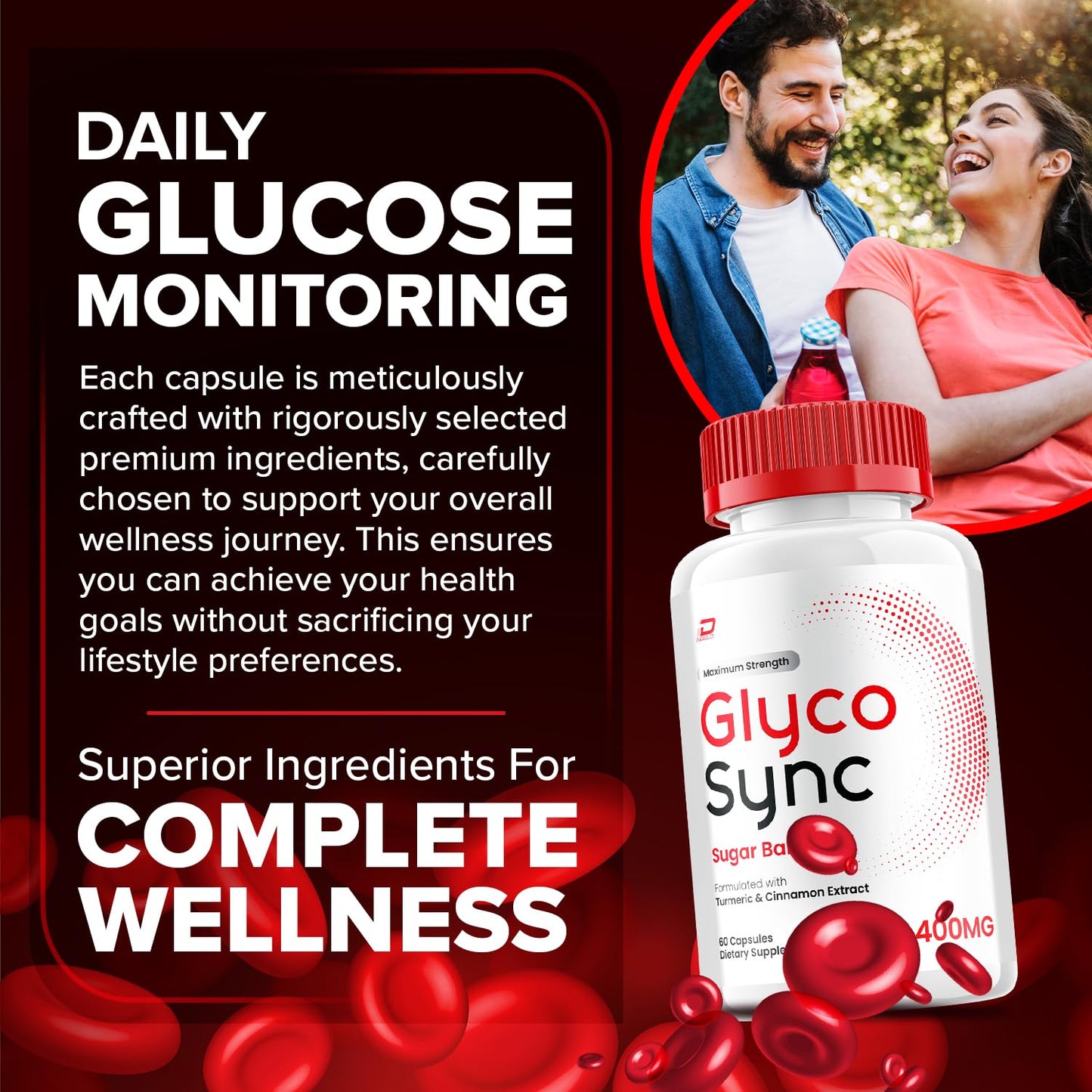 Indelo Glyco Sync Capsules 60 Count