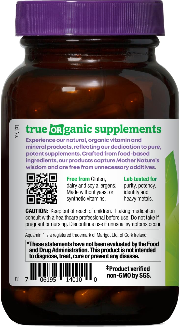 Oregon's Wild Harvest Zinc Capsules 60 Count