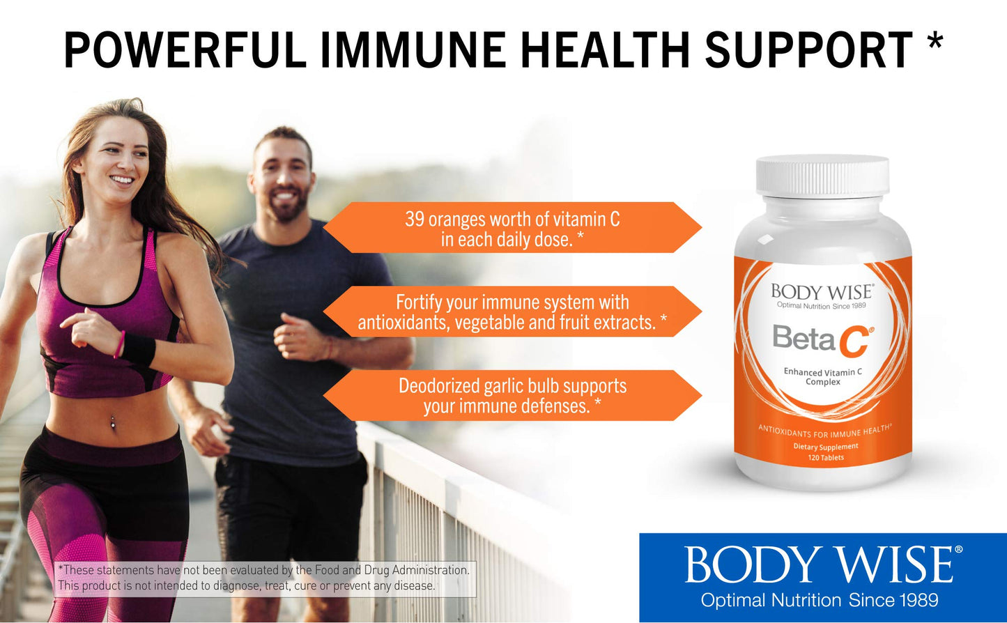 Be Bodywise Beta C - Enhanced C Complex Tablets 120