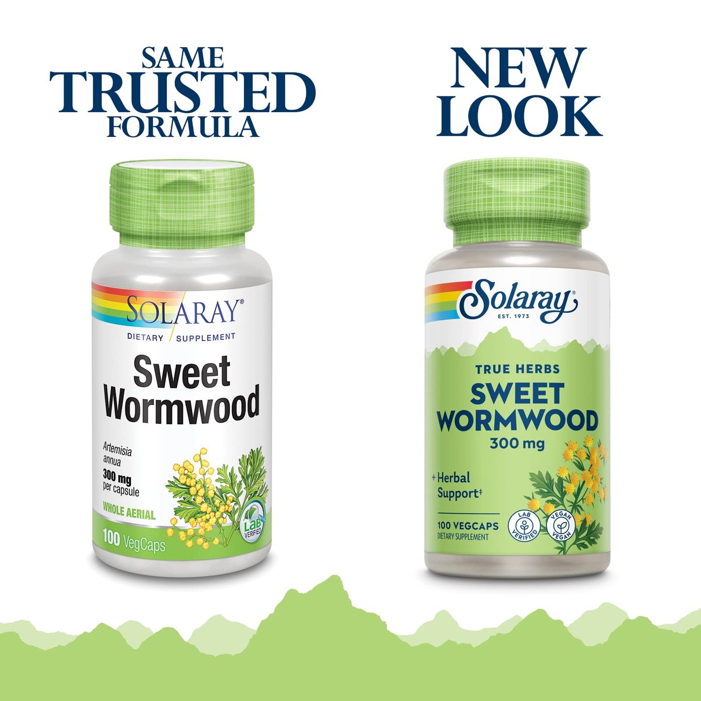 SOLARAY Sweet Wormwood Capsules 300 mg, 100 Count