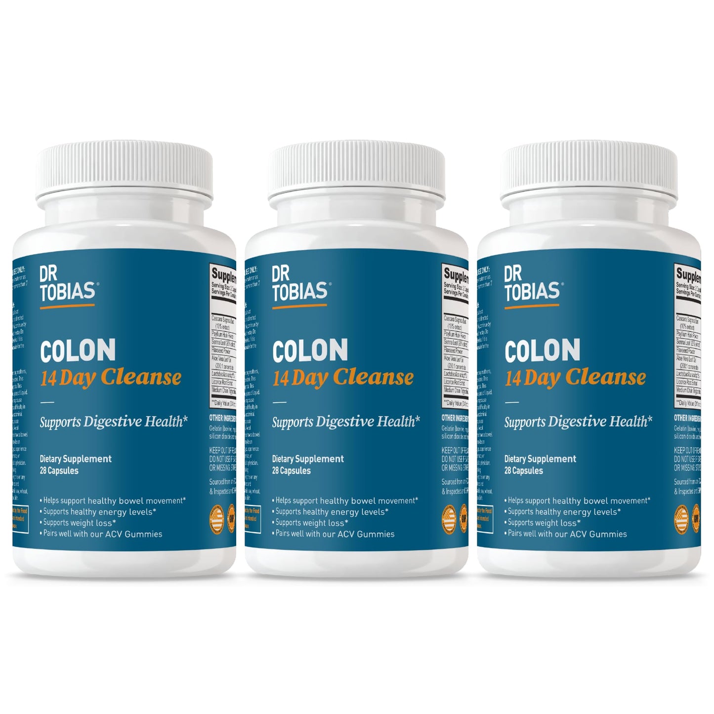 Dr. Tobias Colon Cleanse Capsules 56 Count