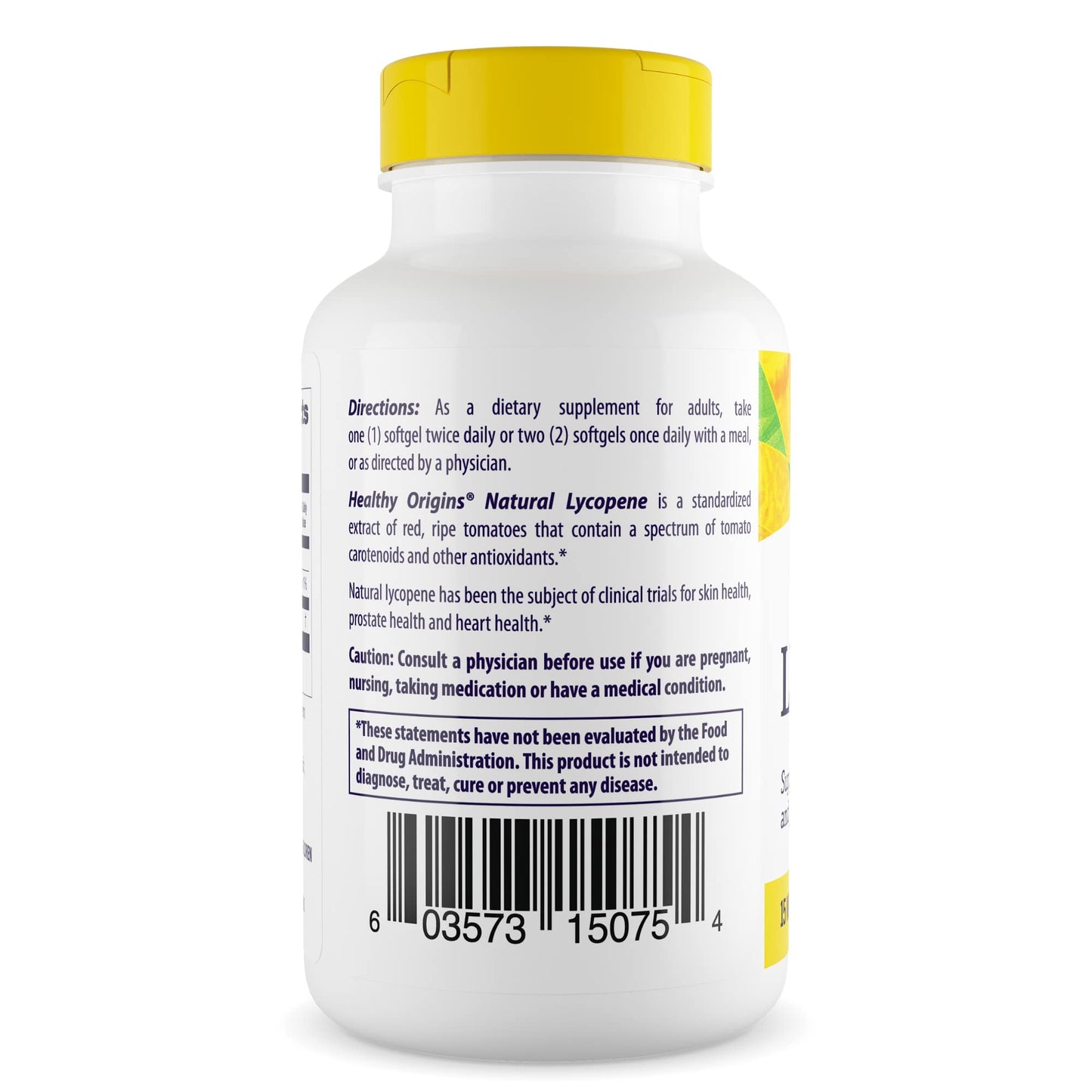 Healthy Origins Lycopene 15 mg Softgels, 180 Count