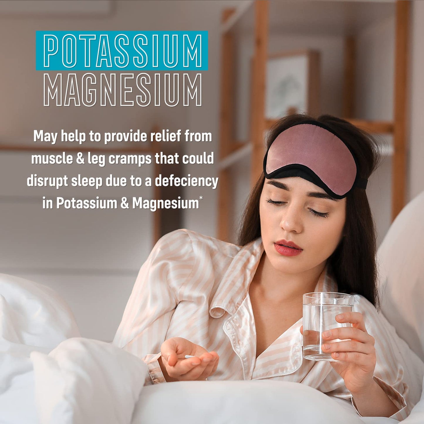 Smart for Life Potassium Magnesium Supplement Capsule 30 Count