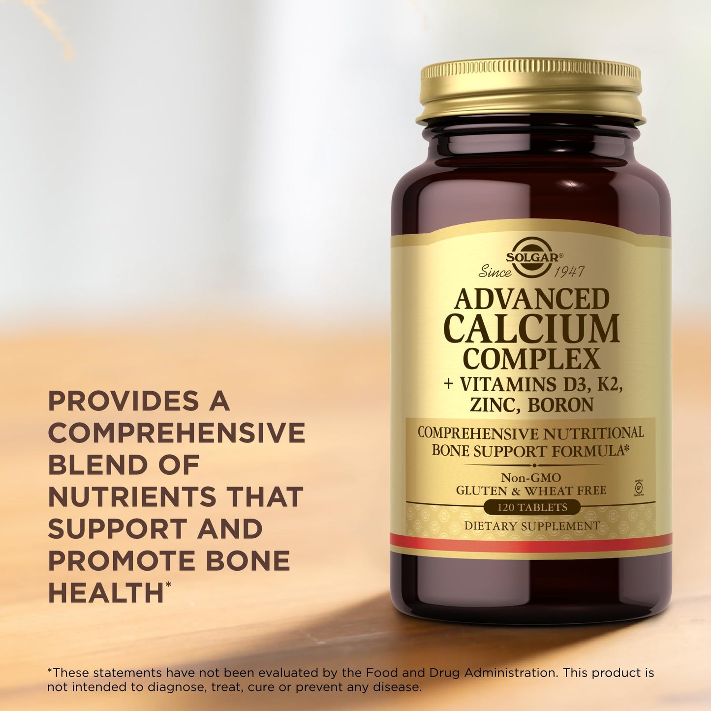 Solgar Advanced Calcium Complex 120 Tablets