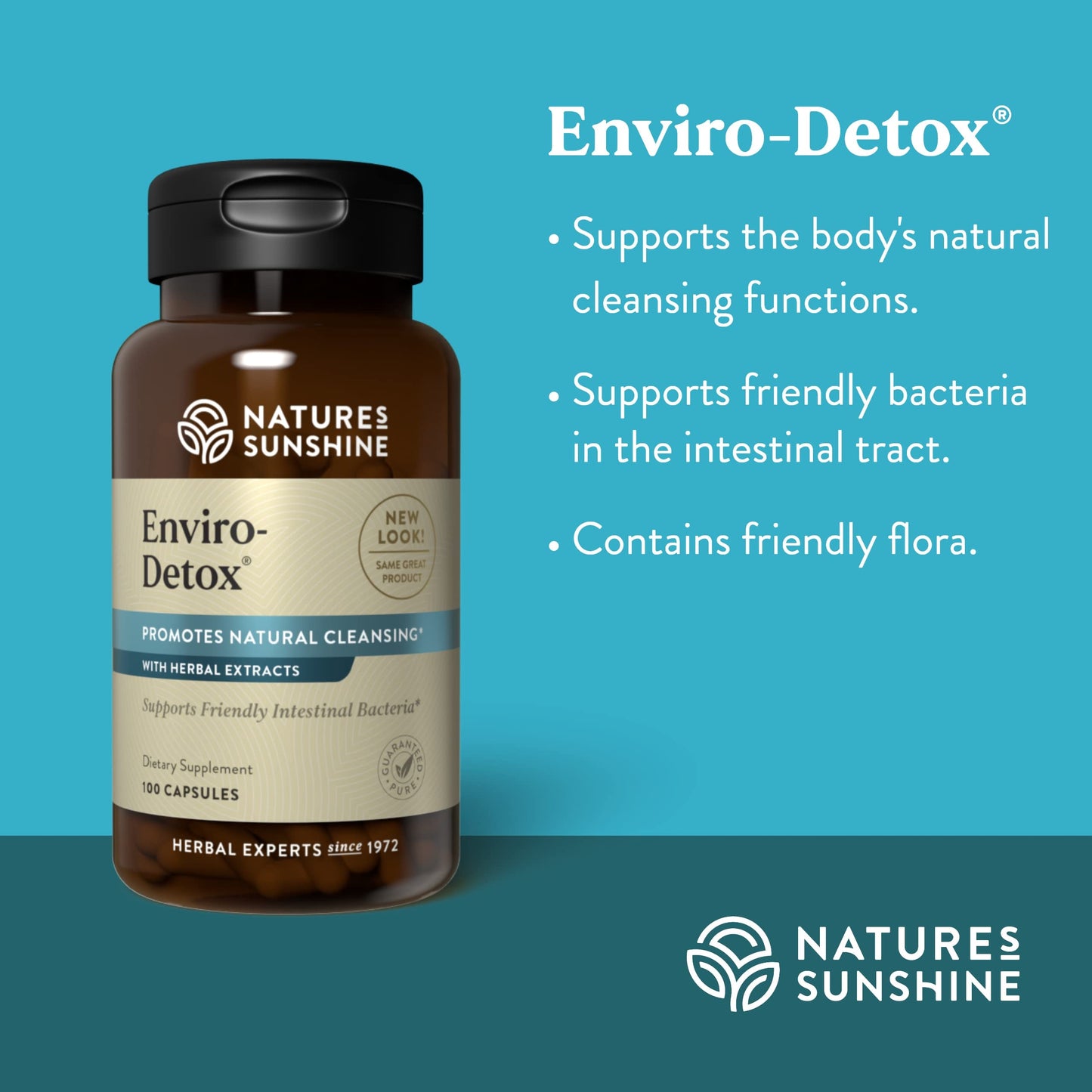 Nature's Sunshine Enviro-Detox Capsules, 100 Count