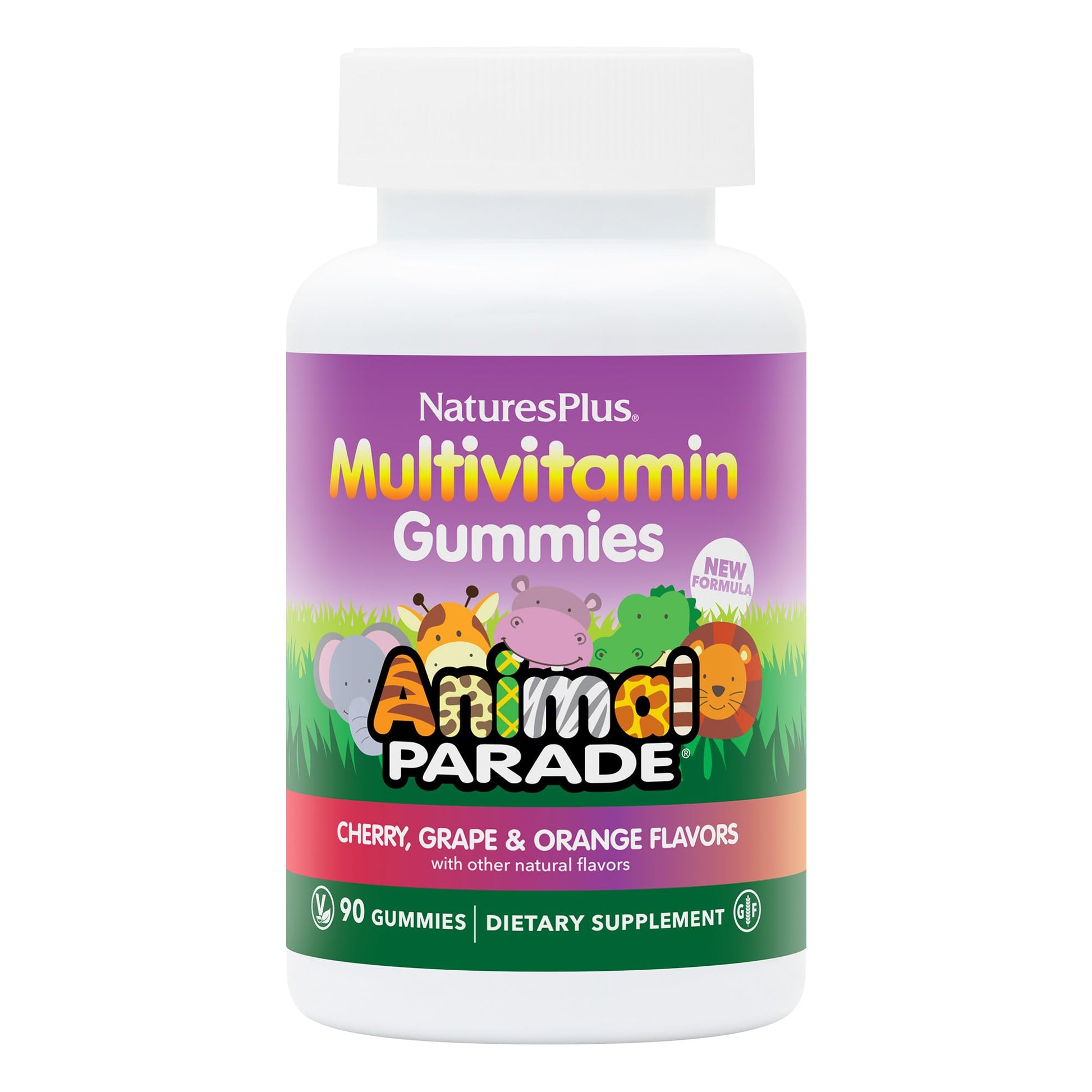 NaturesPlus Animal Parade Multivitamin Children's Gummies 90 Count