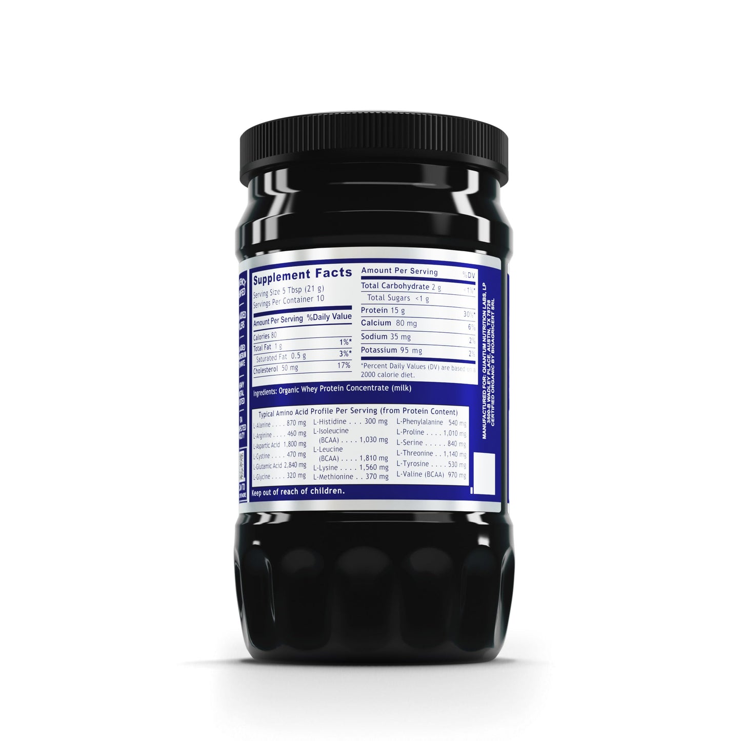 Quantum Nutrition Whey Protein Powder 7.4 Oz