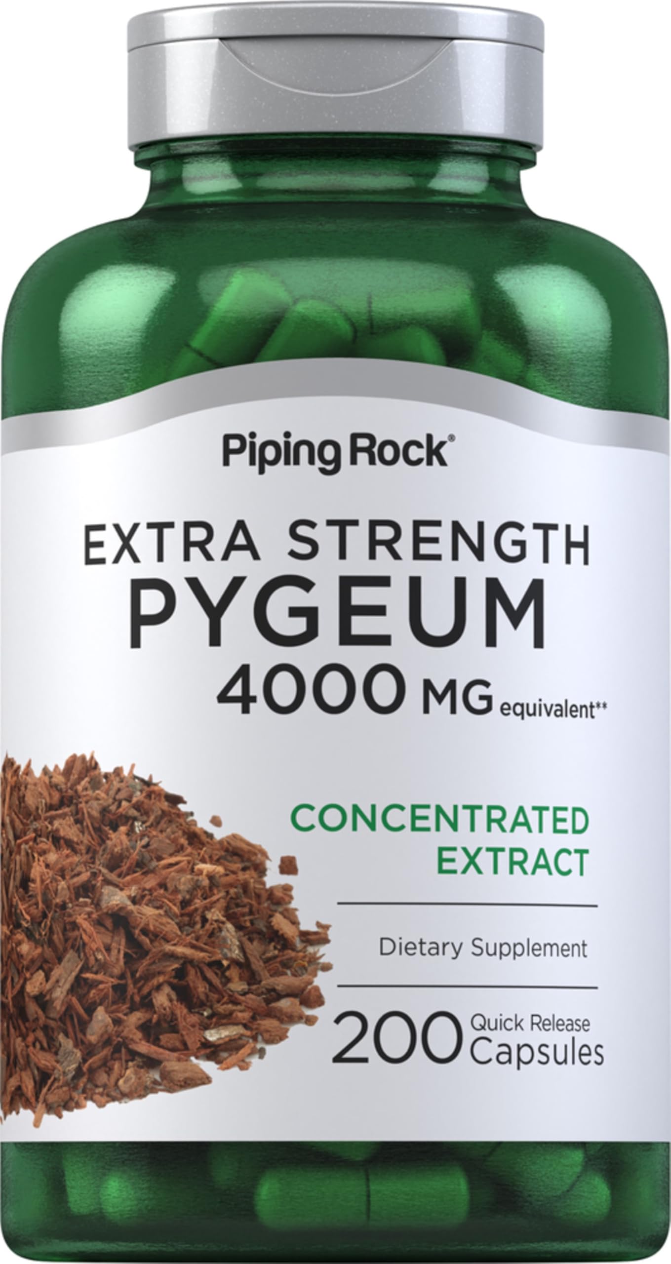 Piping Rock Pygeum Supplement Capsule 200 Count