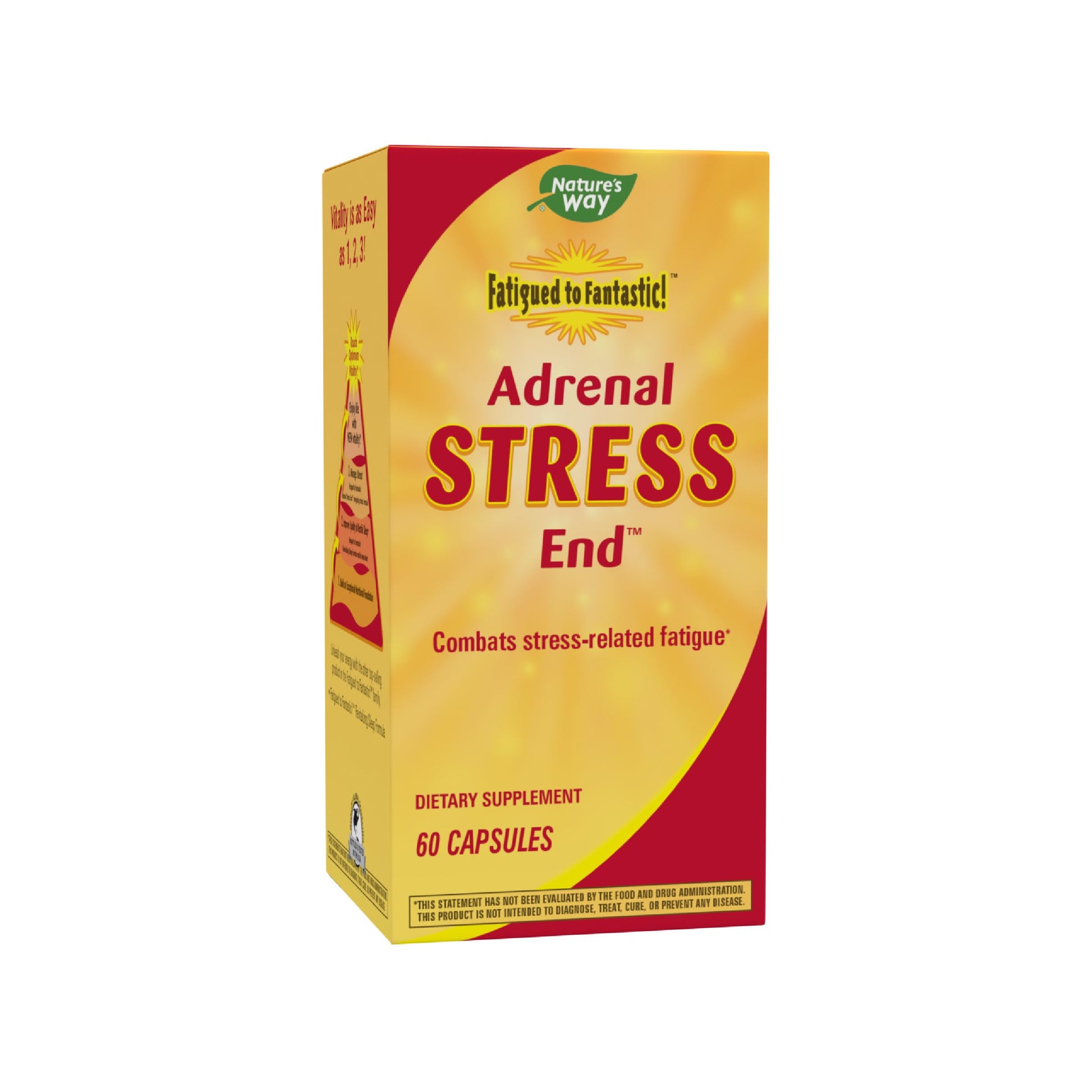 Nature's Way Fatigued to Fantastic! Adrenal Stress-End Capsule, 60 Count