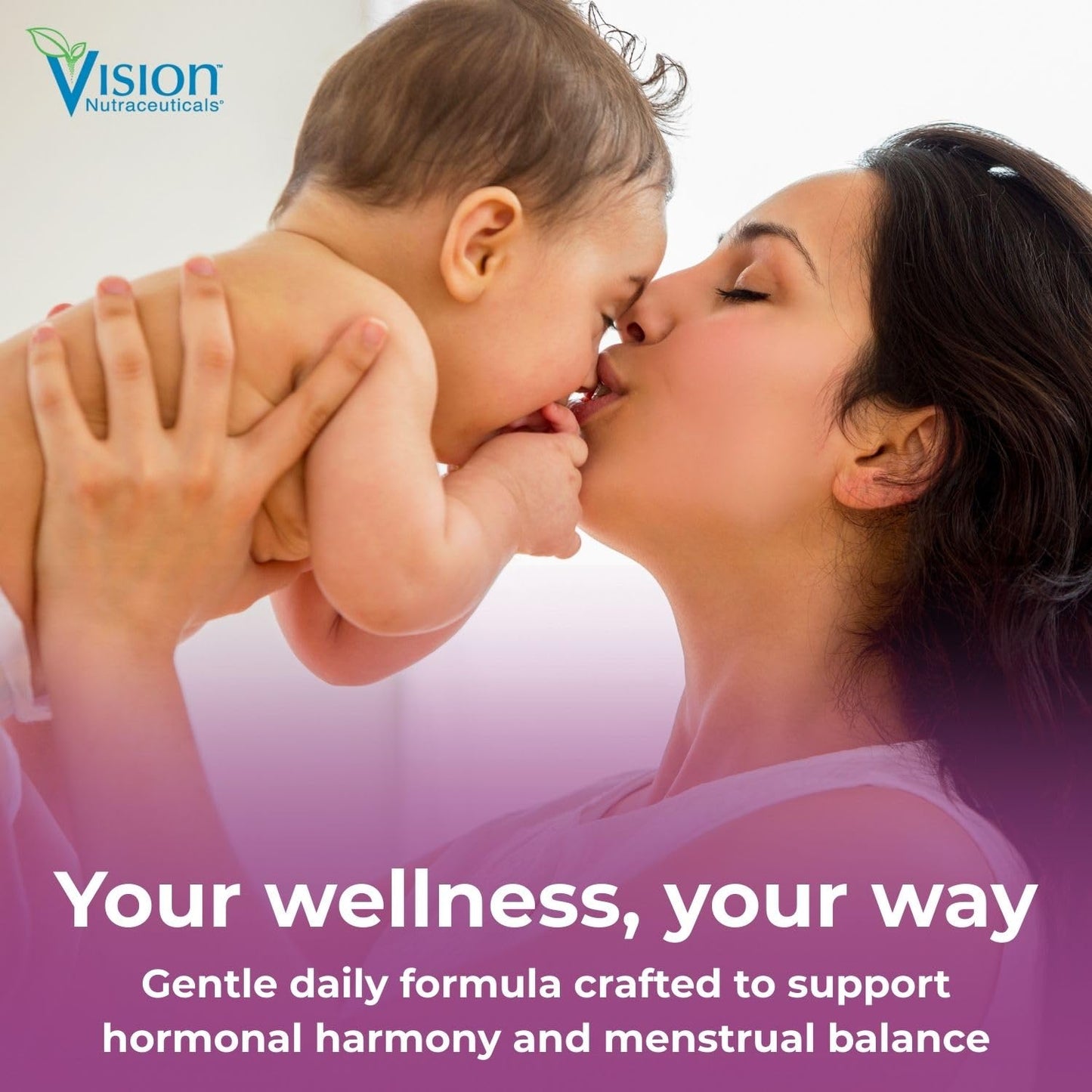 Vision Nutraceuticals Fertility Support Supplement for Women Capsules 60 Count