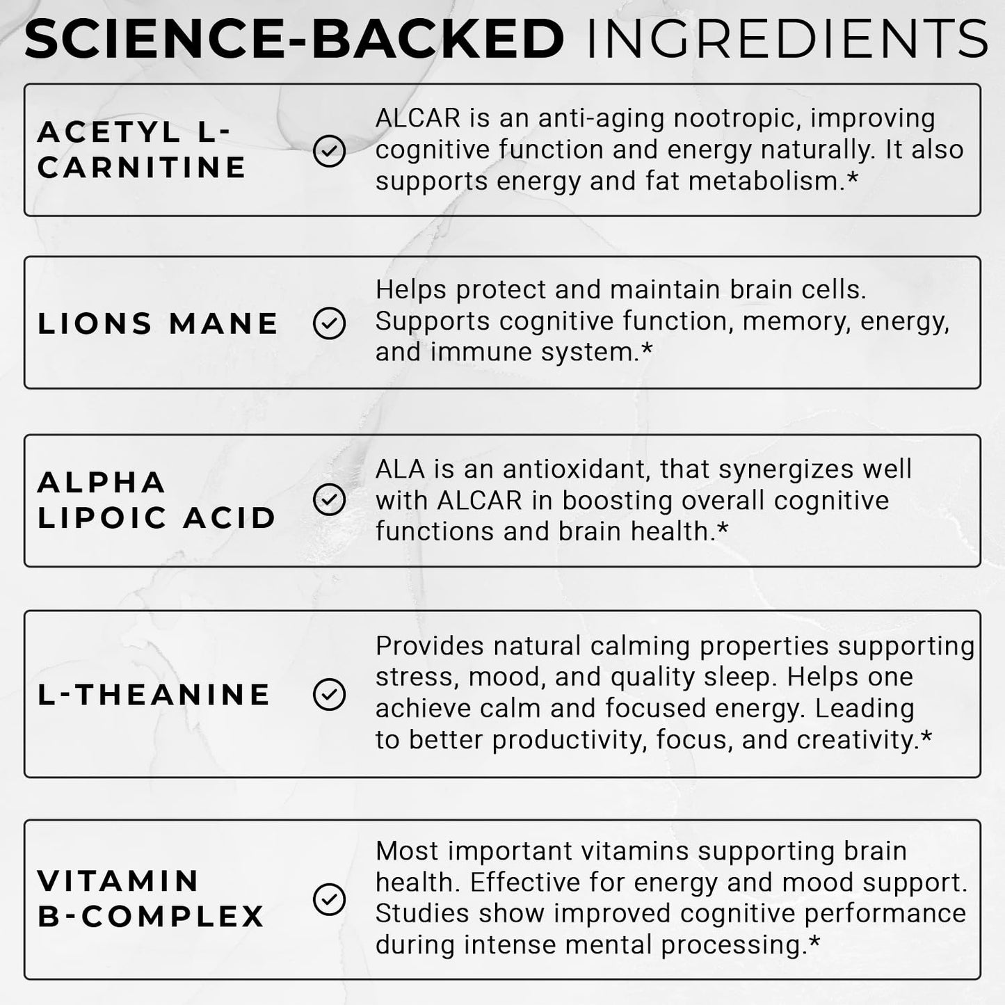ACEWORKZ Elite Brain Capsule 60 Capsules