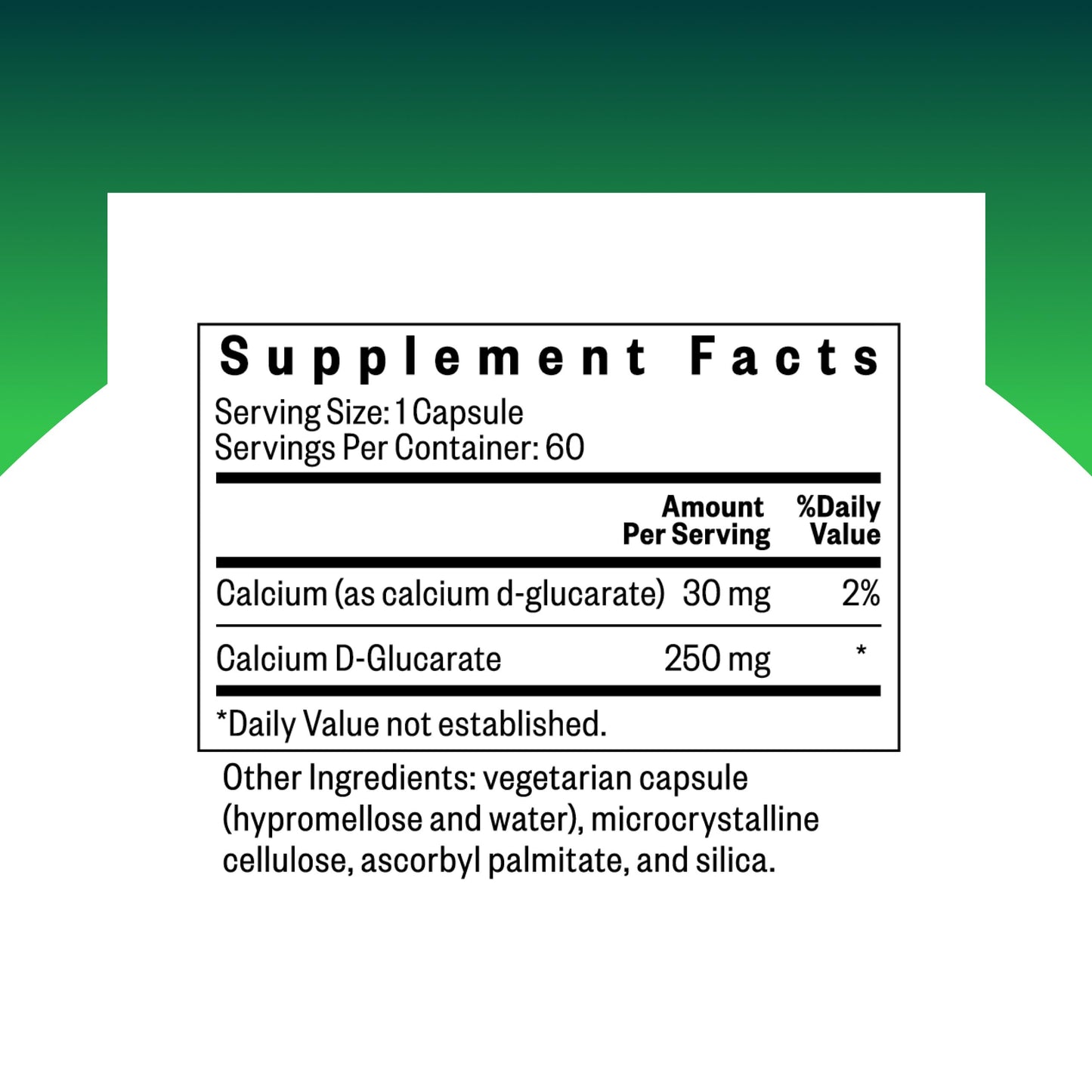 Seeking Health Calcium D-Glucarate Capsules, 60 Capsules