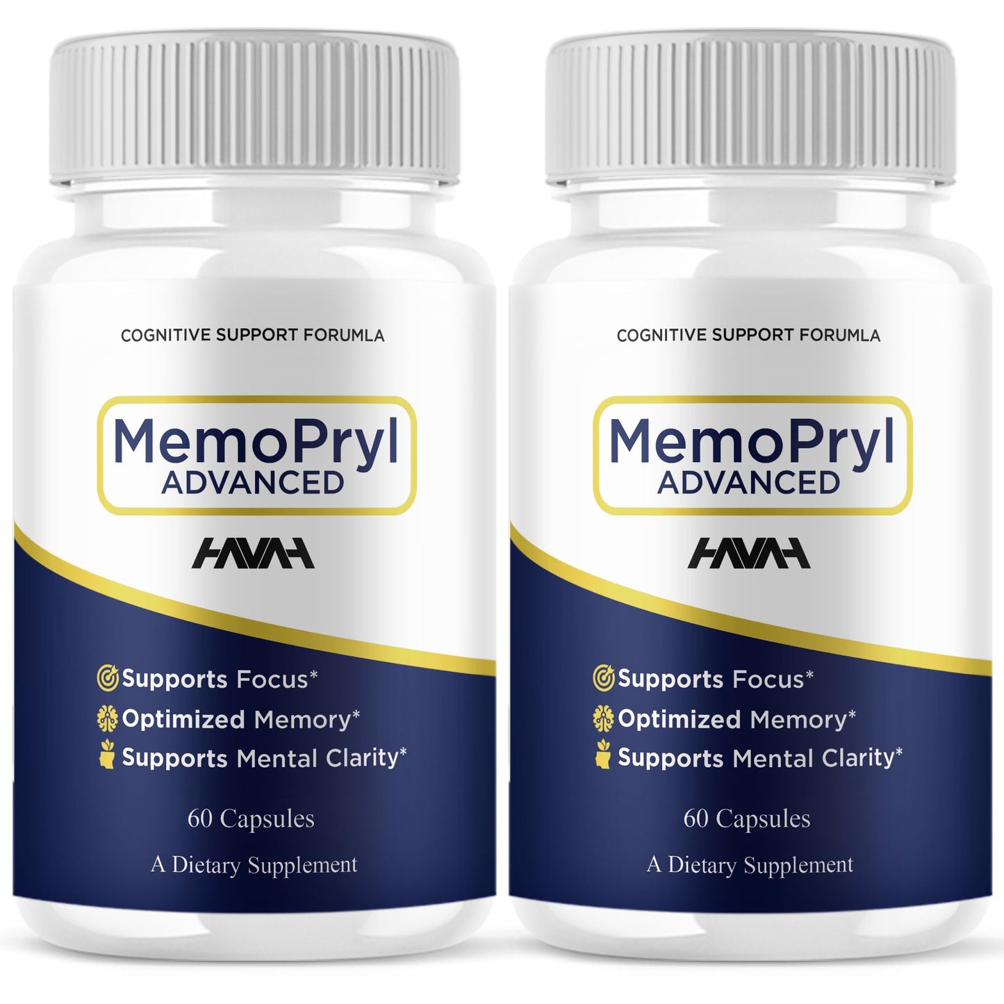 Havah Memopryl Premium Memory & Brain Clarity Pills 120 Capsules