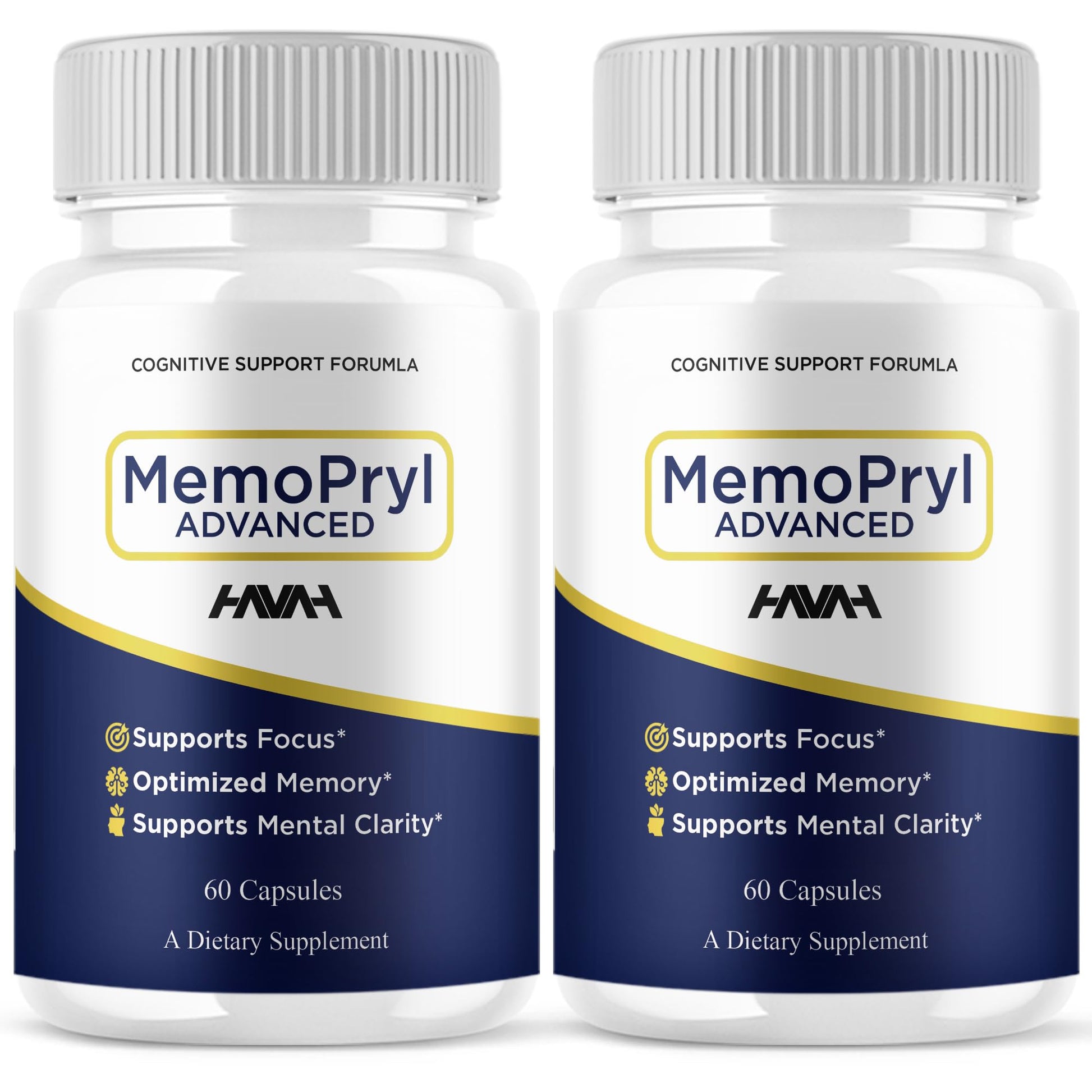 Havah Memopryl Premium Memory & Brain Clarity Pills 120 Capsules