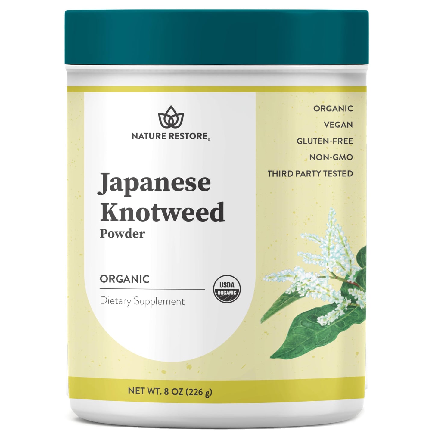 Nature Restore Japanese Knotweed Powder, USDA Certified Organic 224.24